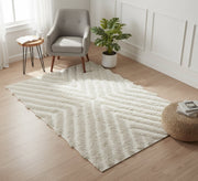 Handmade rug with patterns that give you a distinctive visual depth - Vitrine Furniture - Accessories