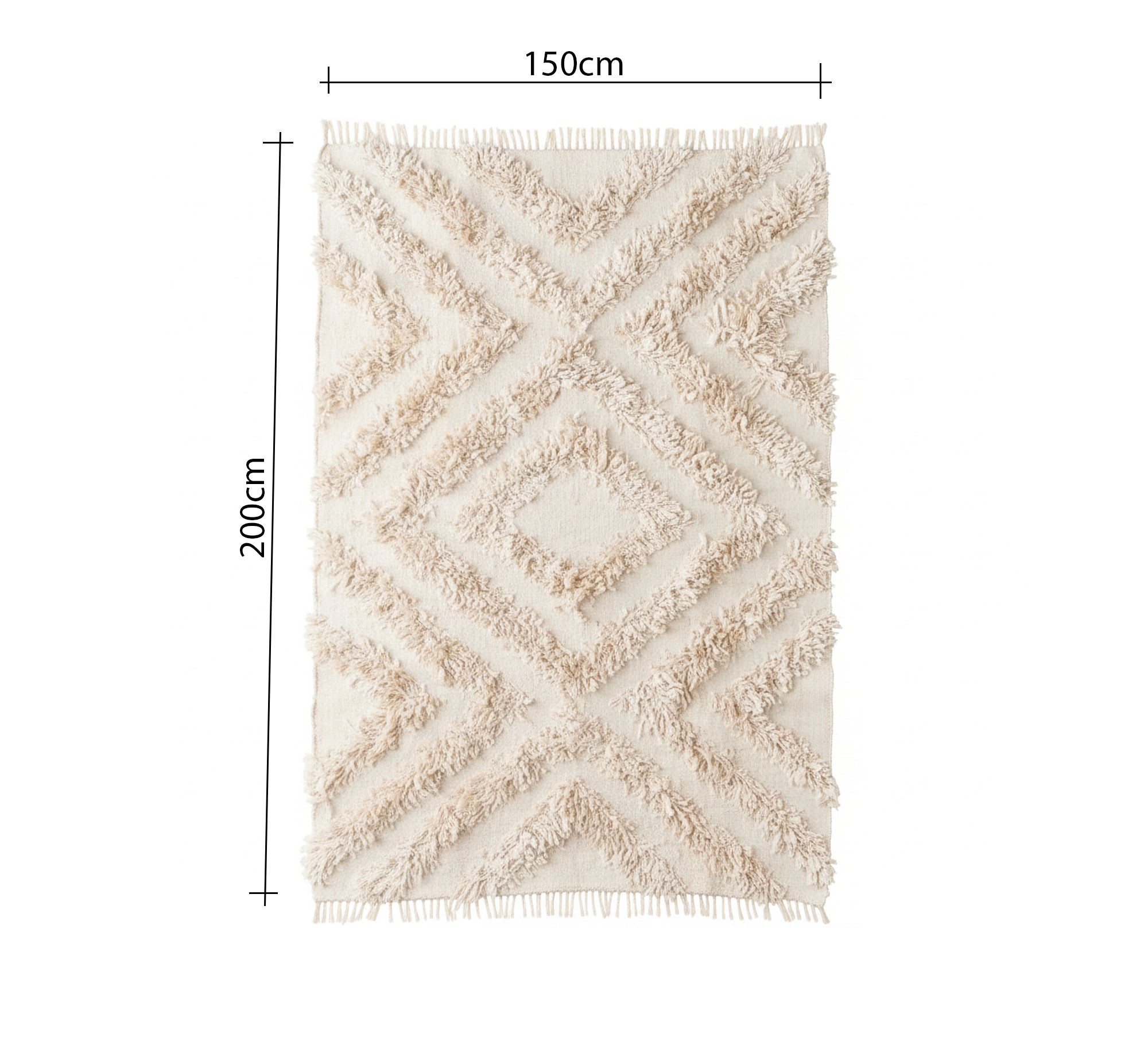 Handwoven rug with a natural sheen - Vitrine Furniture - Accessories