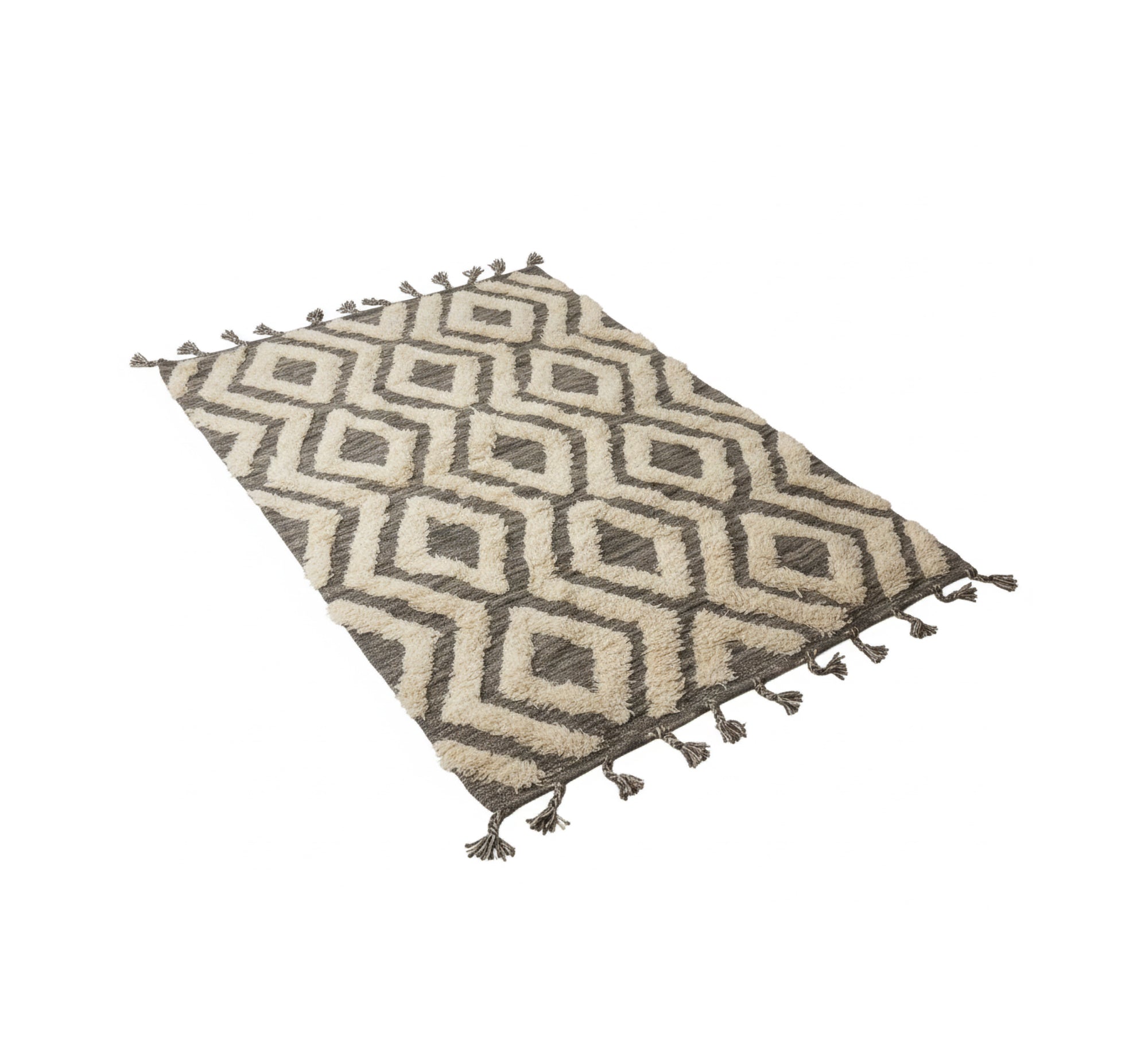 Handwoven rug with a textured finish - Vitrine Furniture - Accessories