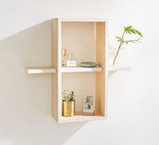 Hanging decorative unit with overlapping shelves - Vitrine Furniture - Décor