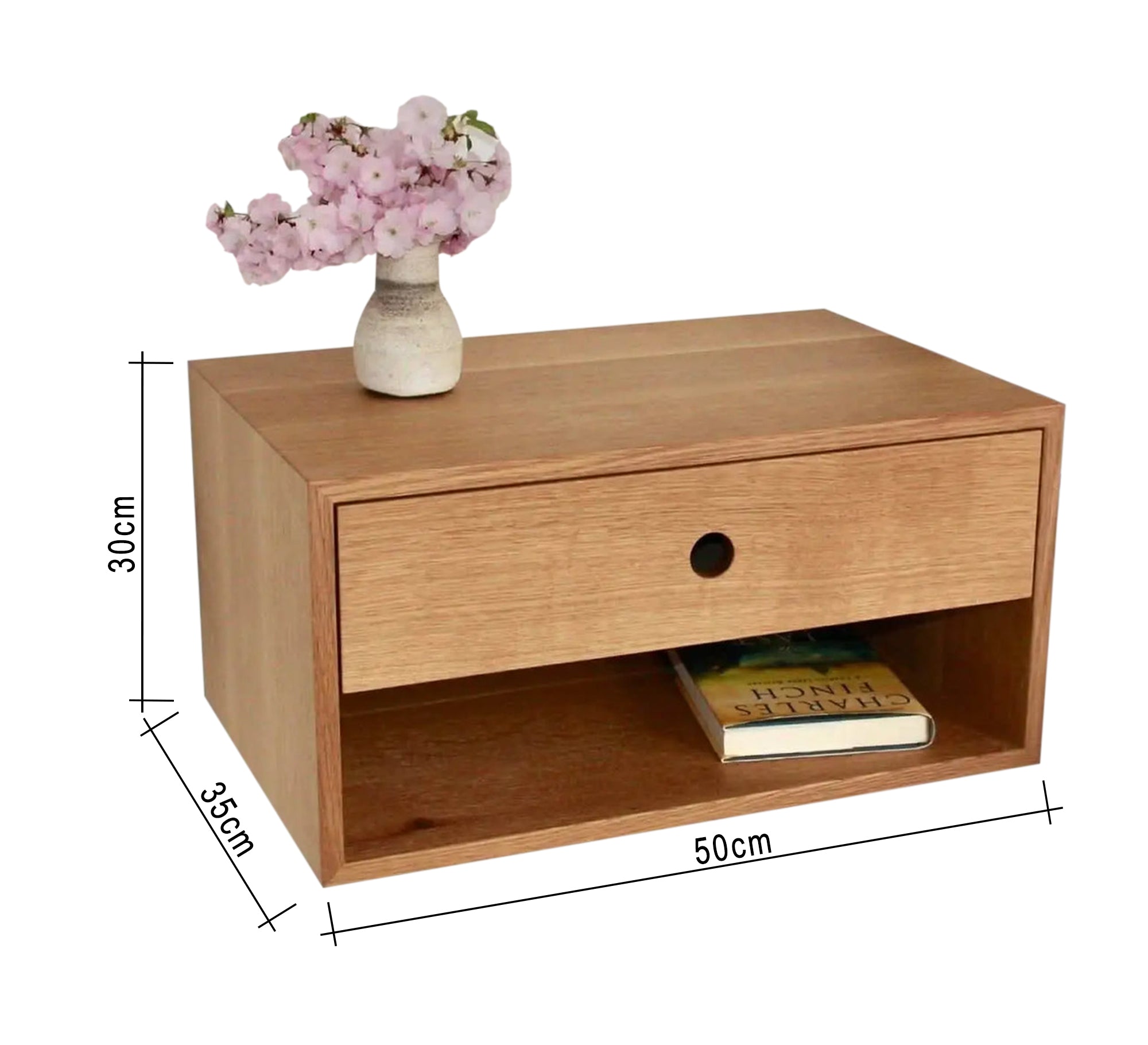 Hanging shelf with drawer - Vitrine Furniture - Furniture
