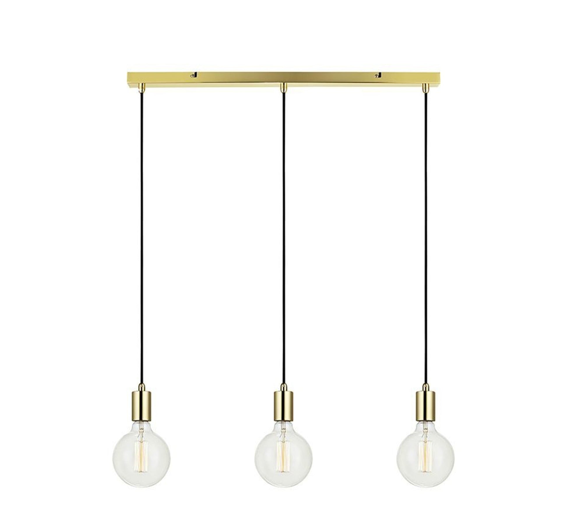 Hanging Track with Three Spherical Pendants - Vitrine Furniture - Lighting