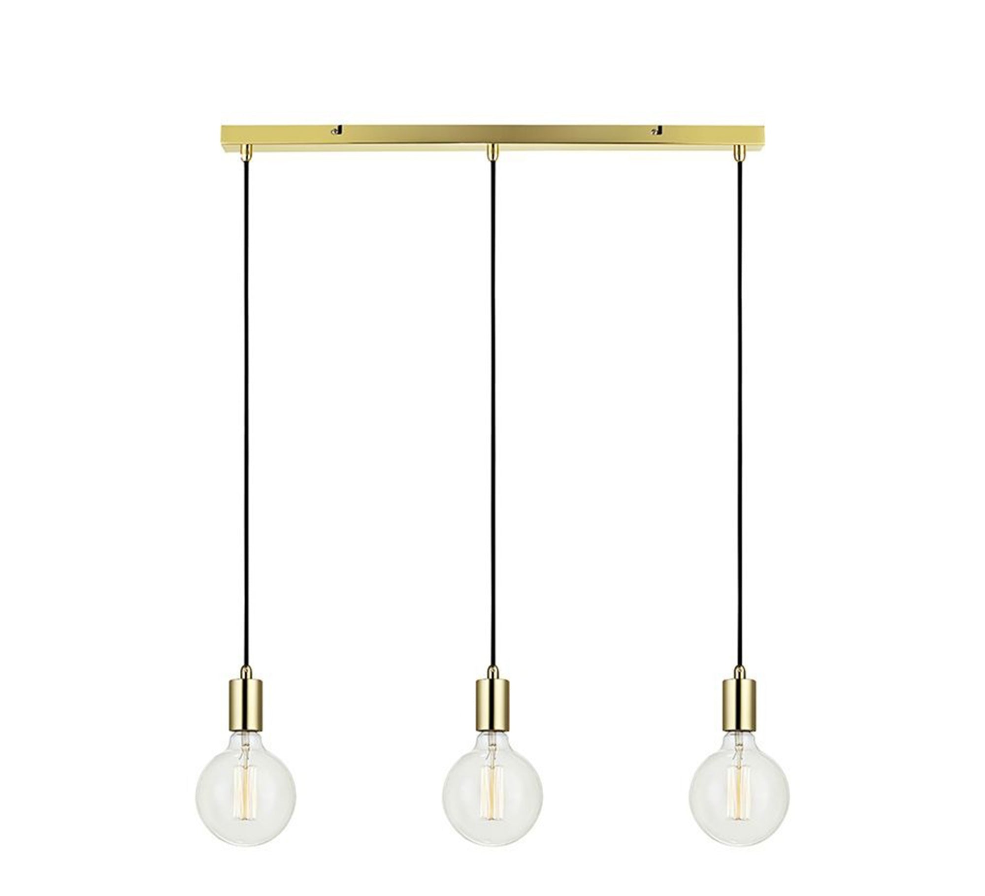 Hanging Track with Three Spherical Pendants - Vitrine Furniture - Lighting