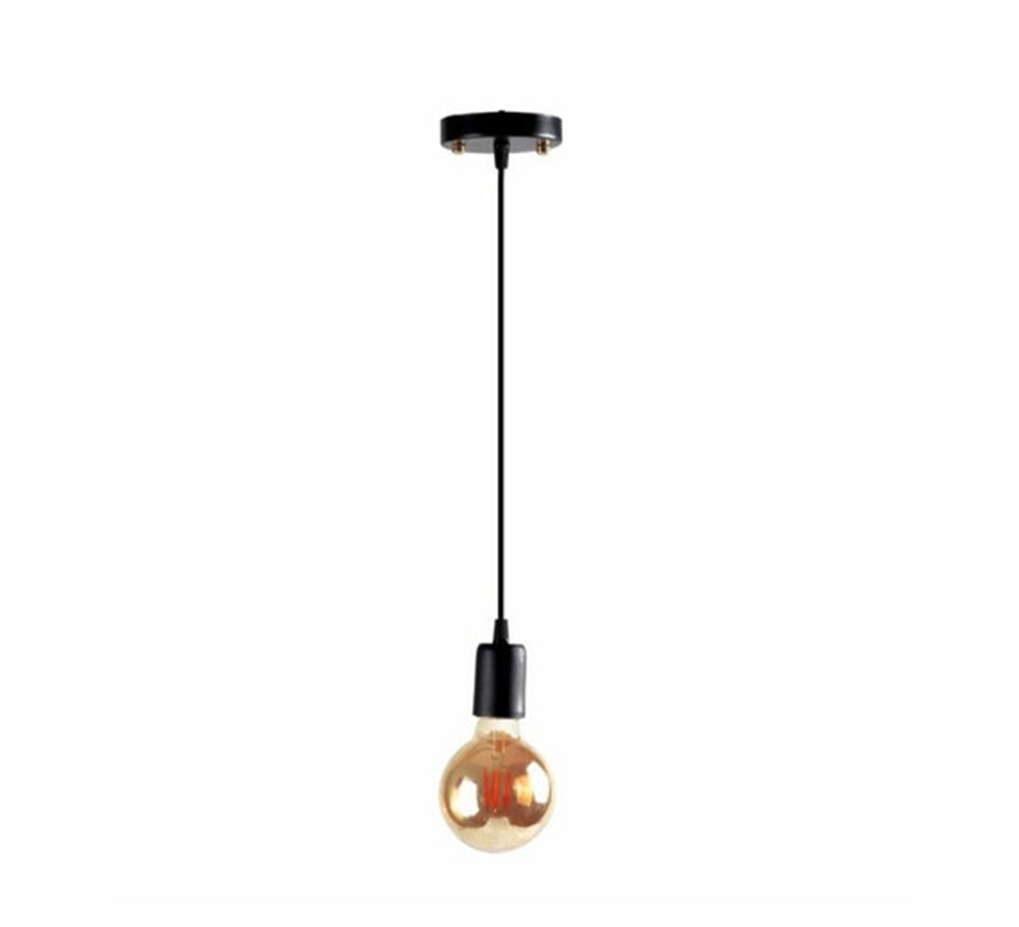 Hanging with a spherical decorative bulb - Vitrine Furniture - Lighting