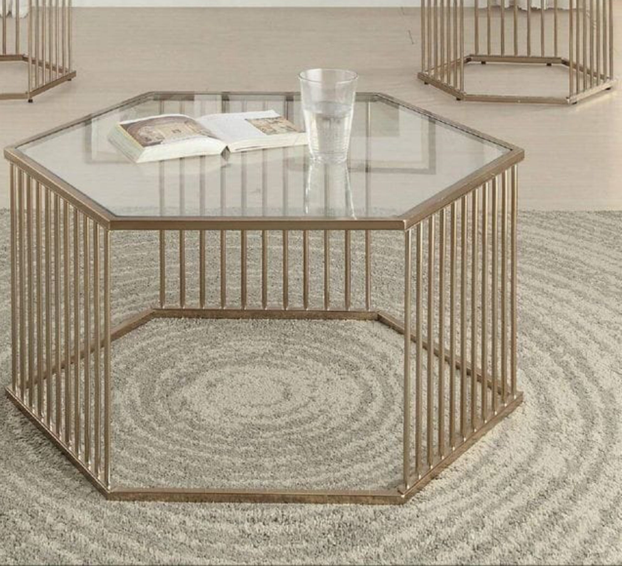 Hexagonal Table - Vitrine Furniture - Furniture