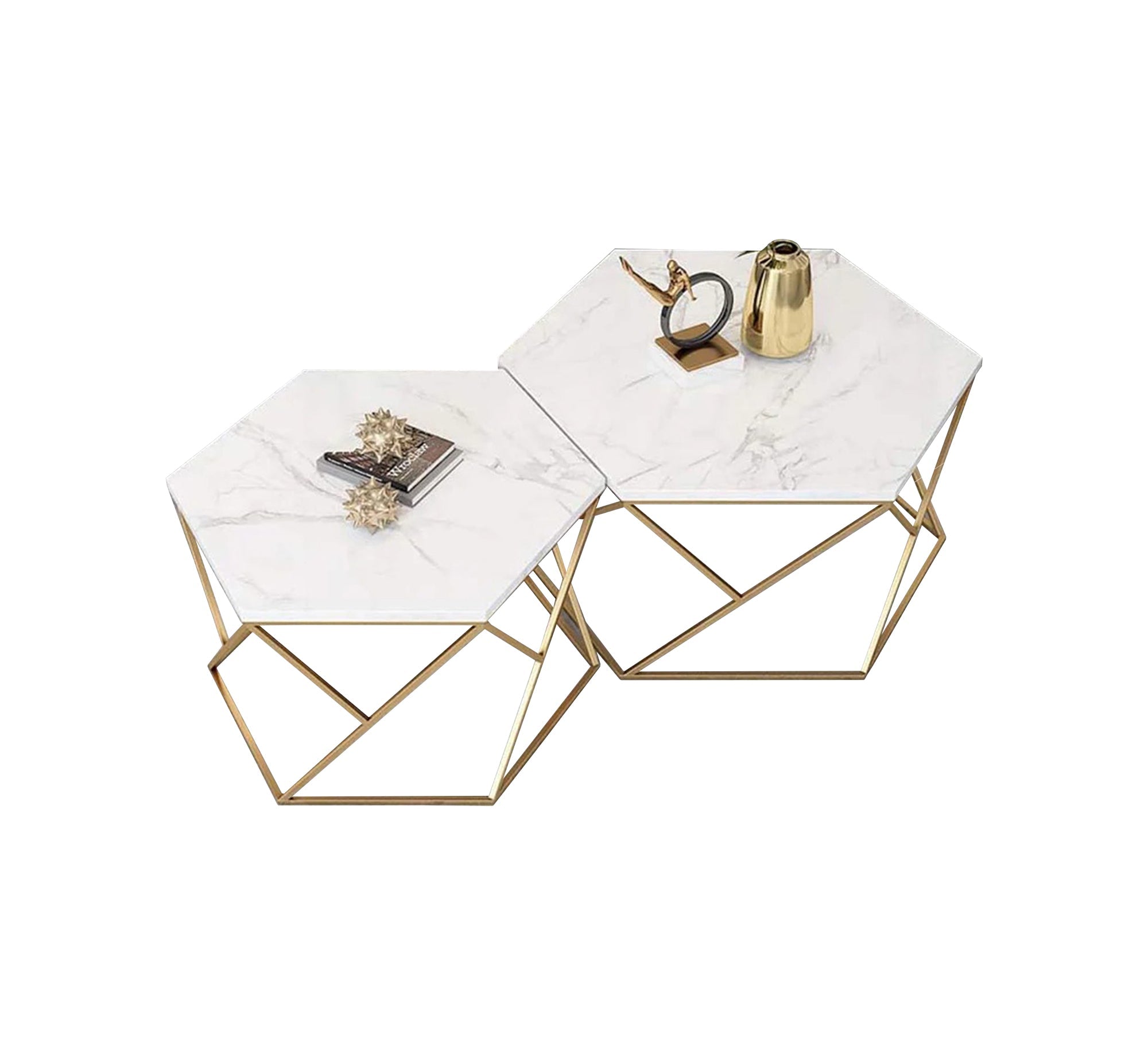 Hexagonal table set - Vitrine Furniture - Furniture