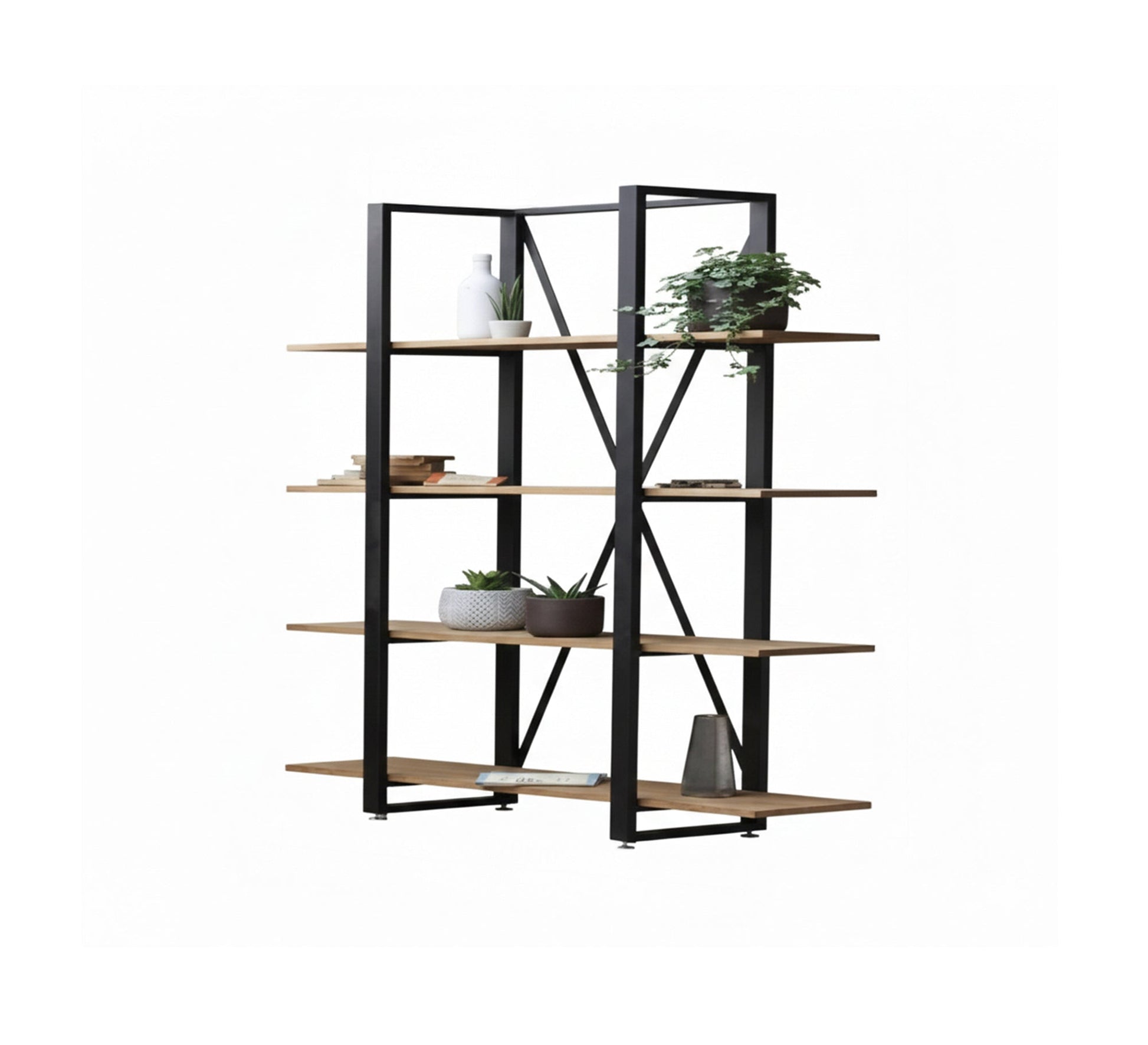 High - stability metal shelving unit - Vitrine Furniture - Furniture