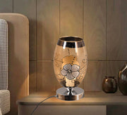 Honey - colored and brown metal and glass lampshade - Vitrine Furniture - Lighting