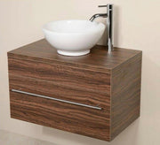 Honey Home Sink Unit: Elegant Honey Brown, Compact Design - Vitrine Furniture - Furniture