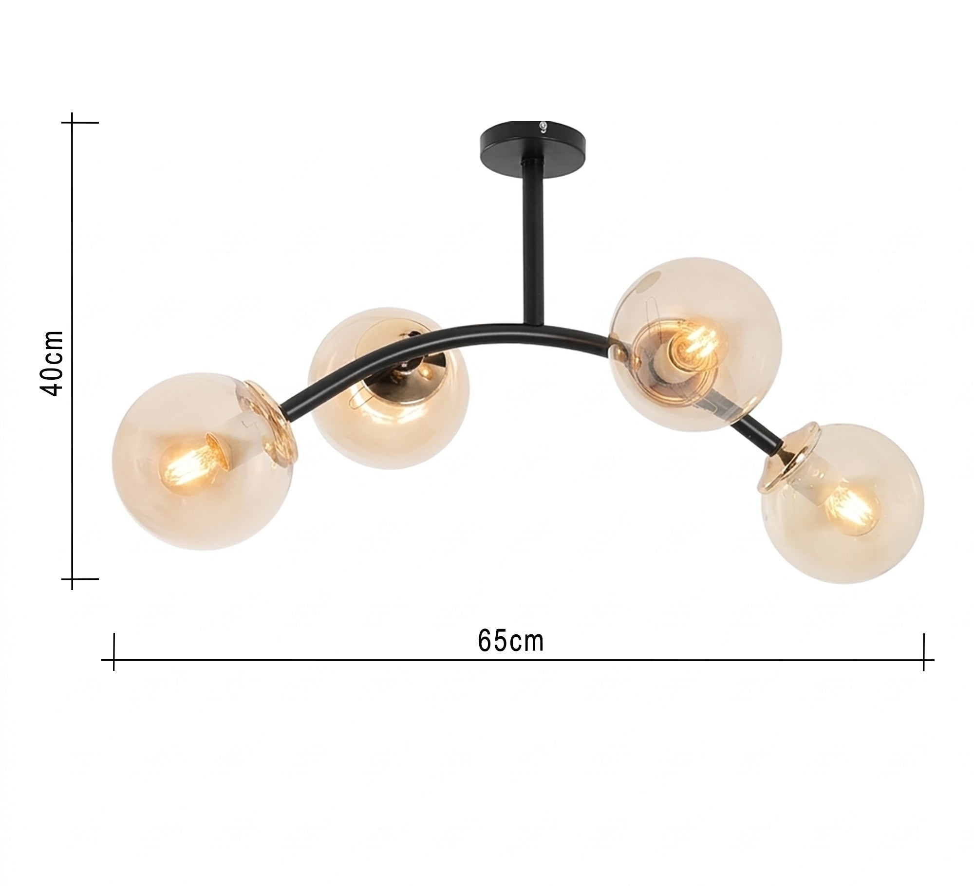 Honeycomb ball chandelier - Vitrine Furniture - Ceiling lights
