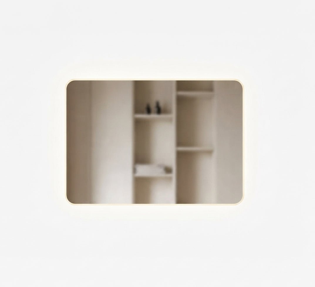 Horizontal Rectangular Mirror with Backlight - Vitrine Furniture - Mirrors