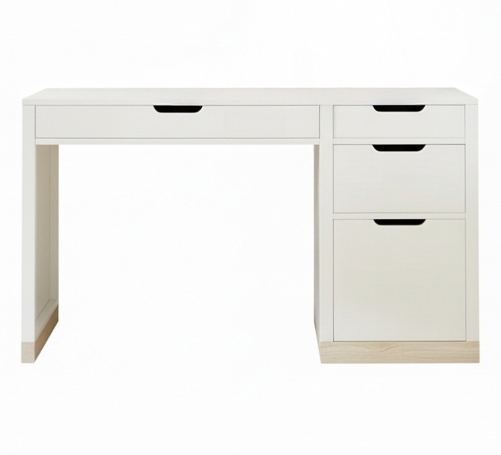 Ideal desk with multiple drawers and door - Vitrine Furniture - Desks