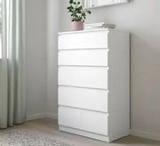 Ideal storage unit with five drawers - Vitrine Furniture - Drawers