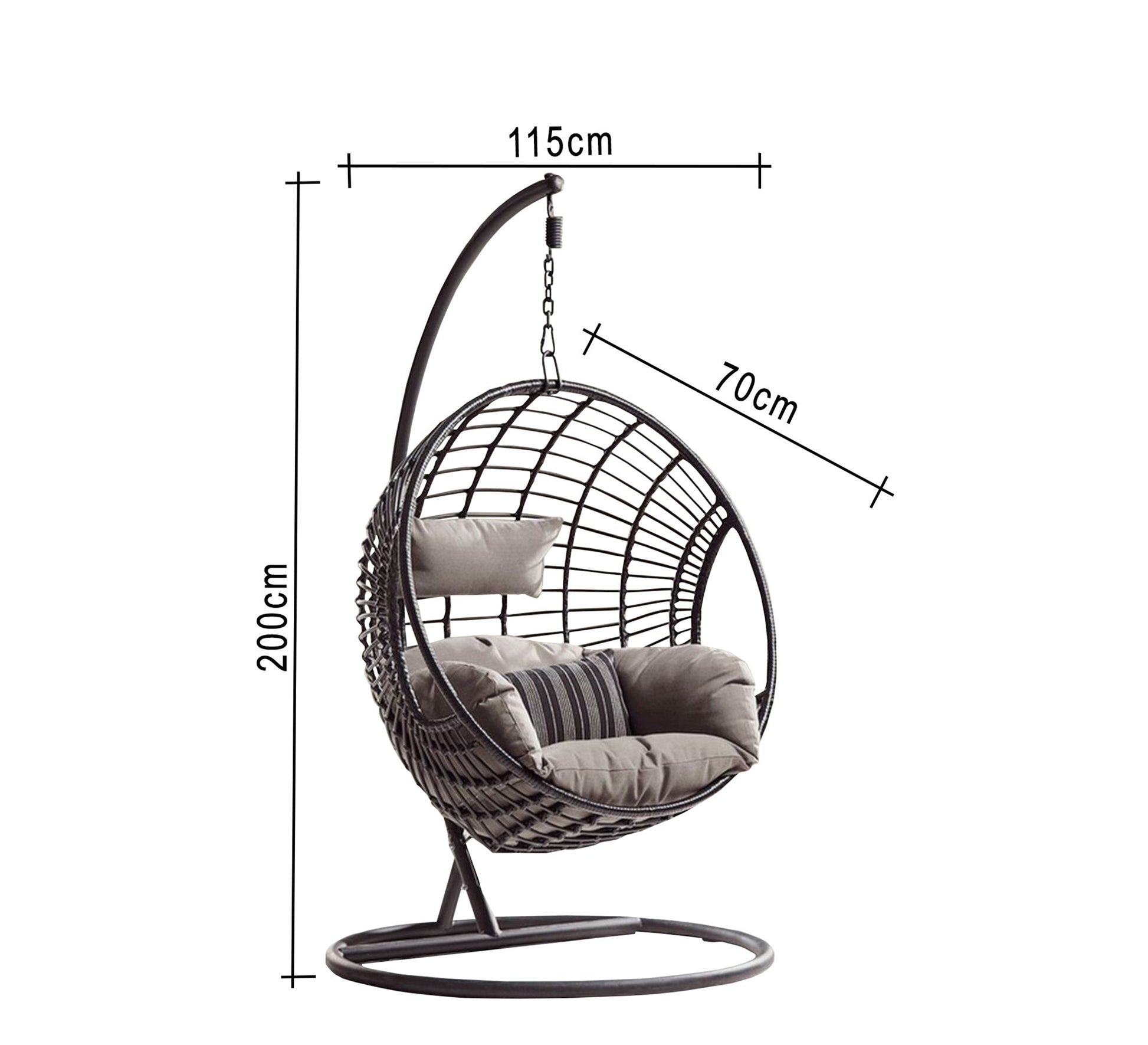 Individual swing for terraces and gardens - Vitrine Furniture - Outdoor Products