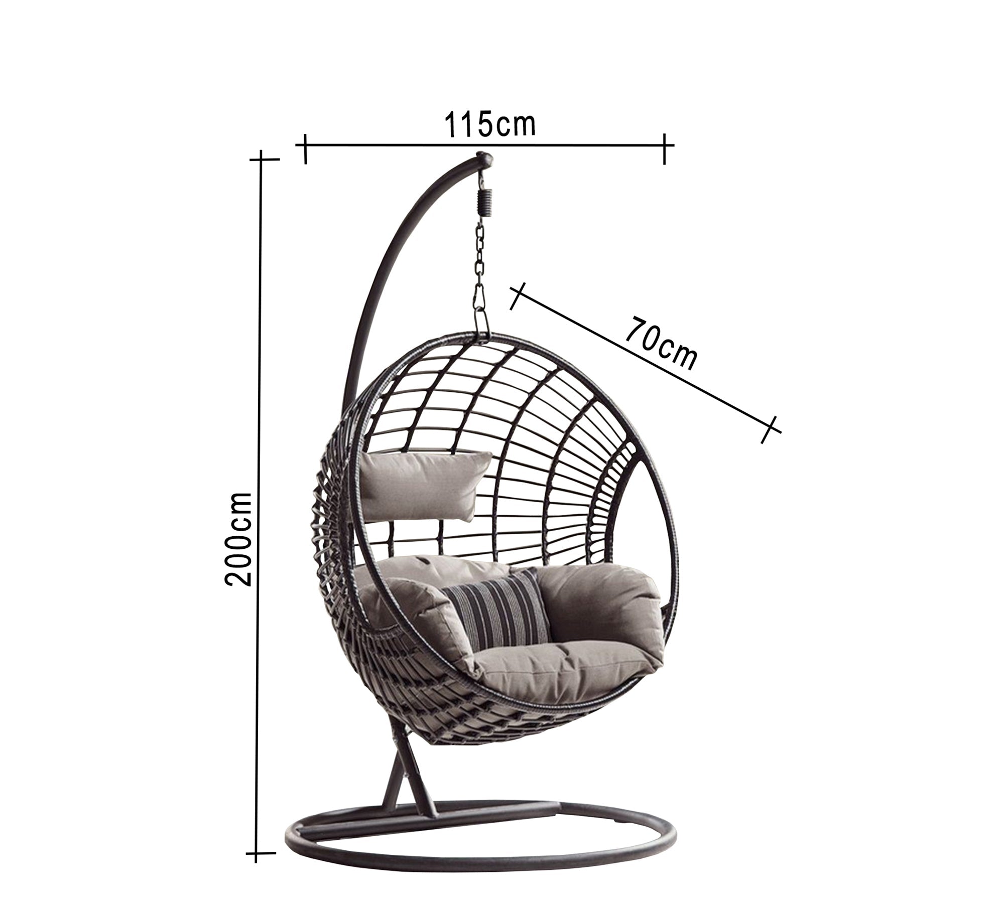 Individual swing for terraces and gardens - Vitrine Furniture - Outdoor Products