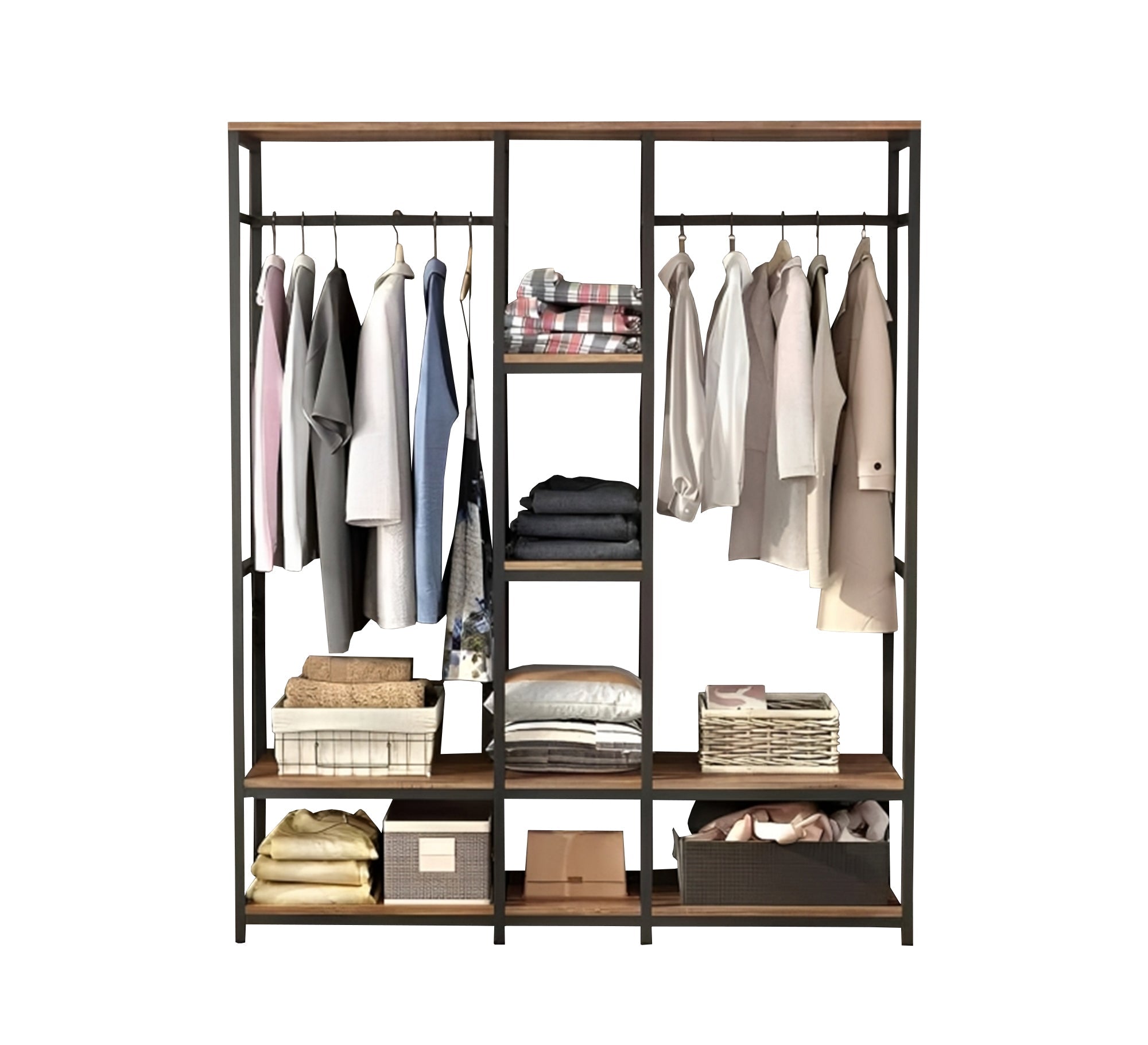 Industrial open wardrobe - Vitrine Furniture - Furniture