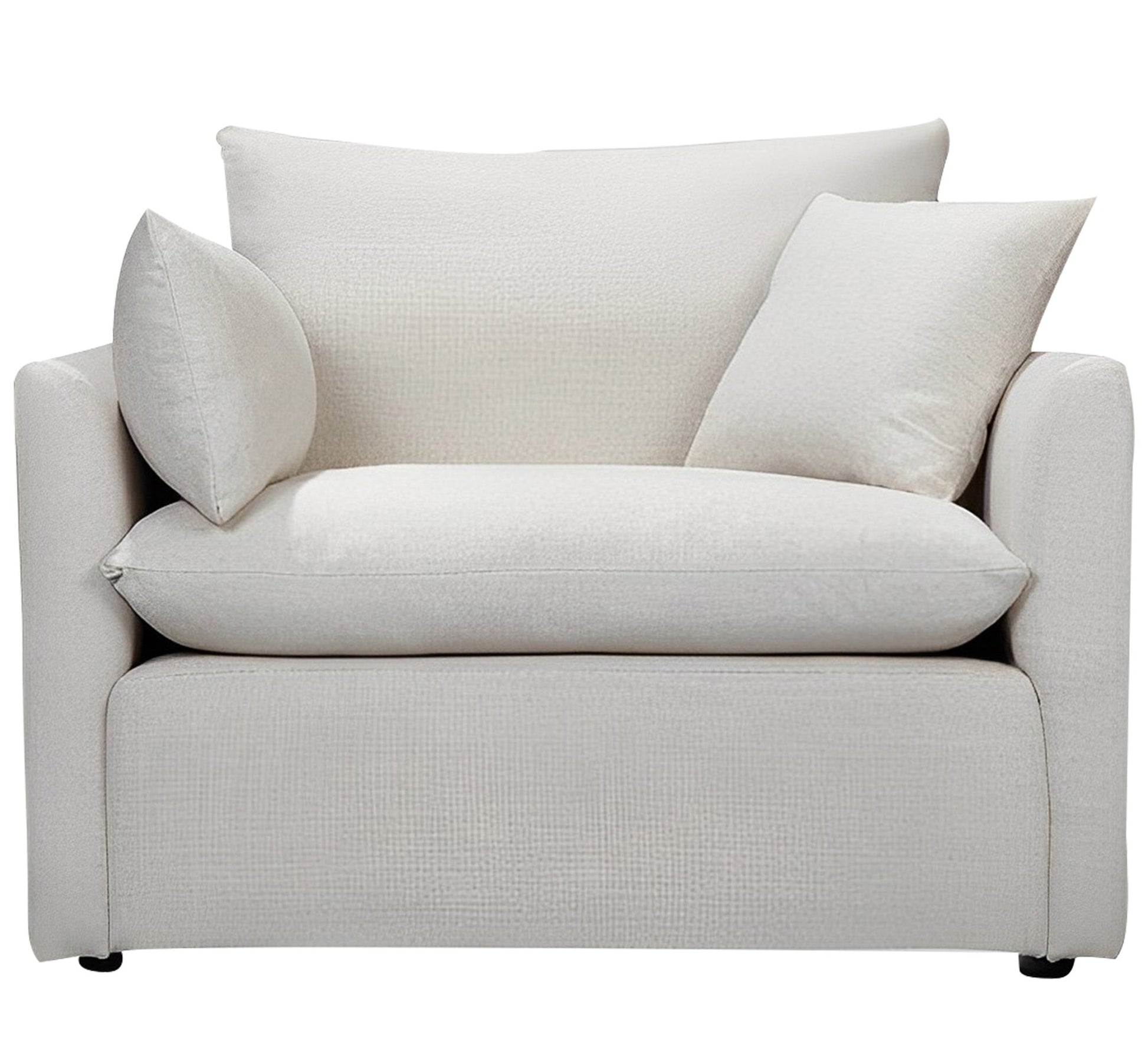 Inflatable beige foot chair - Vitrine Furniture - Chairs & Chaise lounge