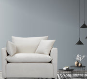 Inflatable beige foot chair - Vitrine Furniture - Chairs & Chaise lounge