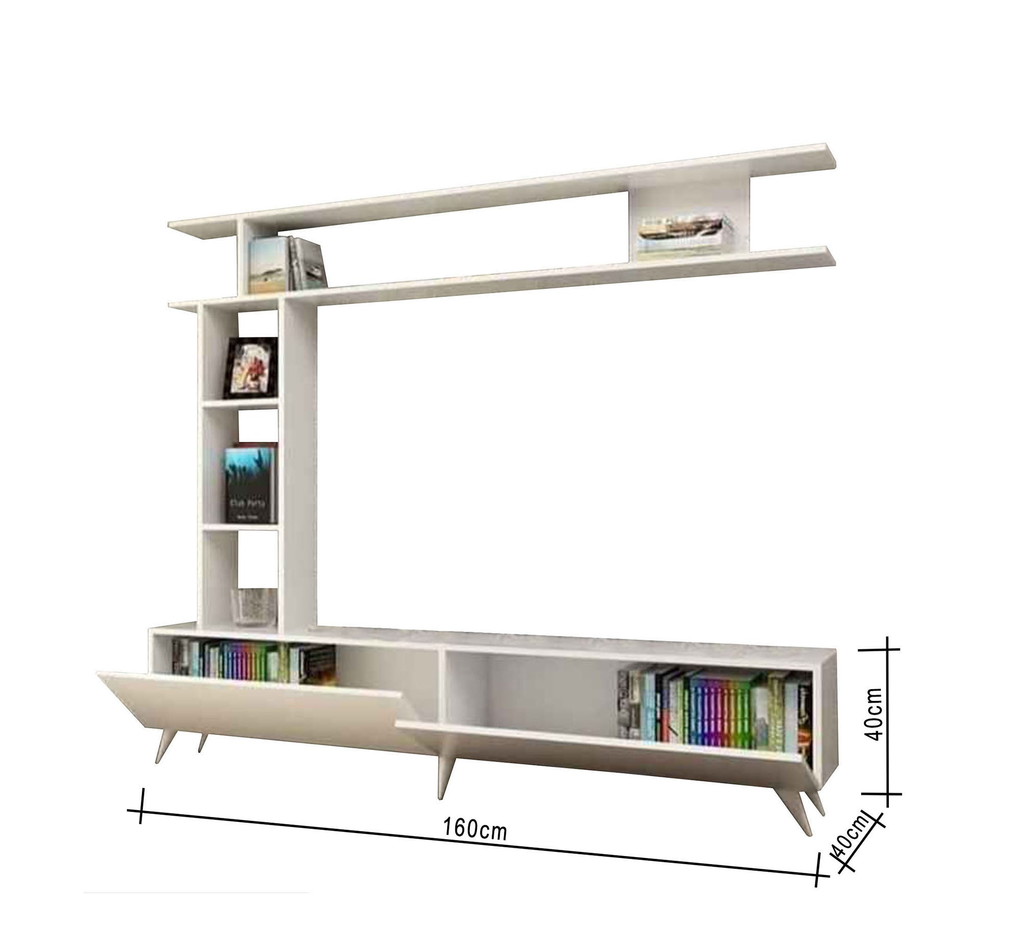 Integrated TV Unit: Stylish, Functional, Modern - Vitrine Furniture - Furniture