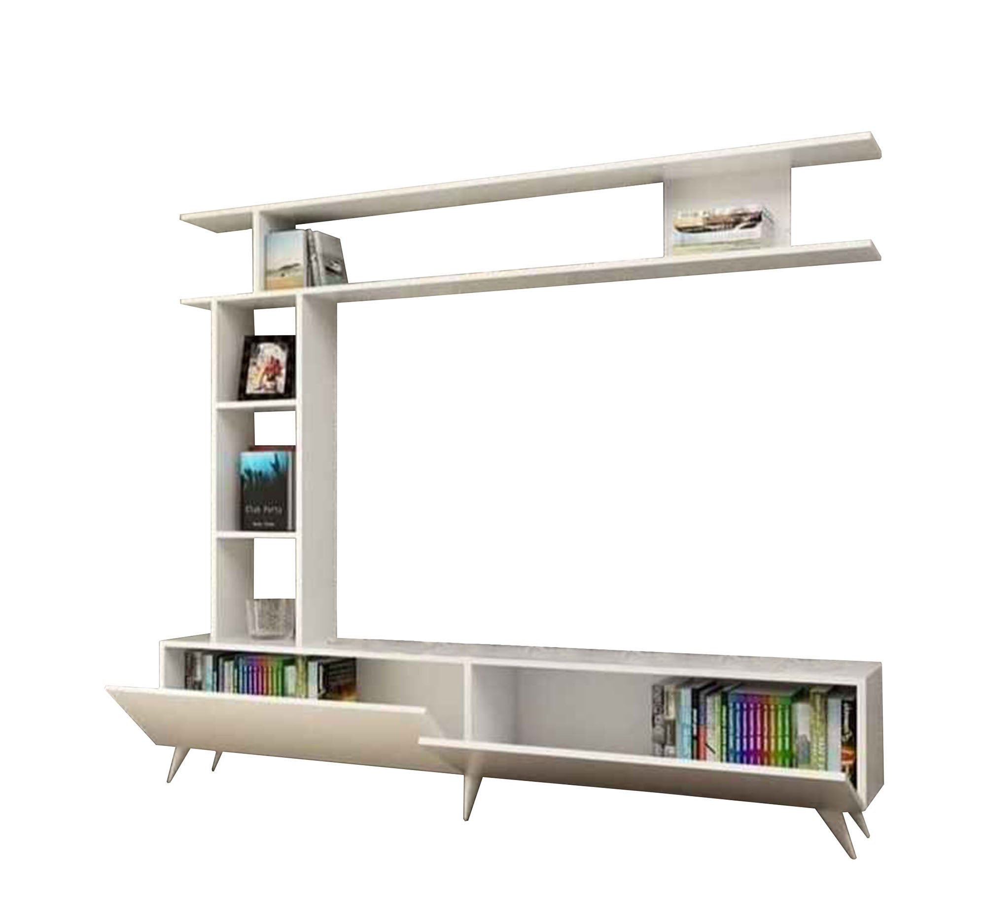 Integrated TV Unit: Stylish, Functional, Modern - Vitrine Furniture - Furniture