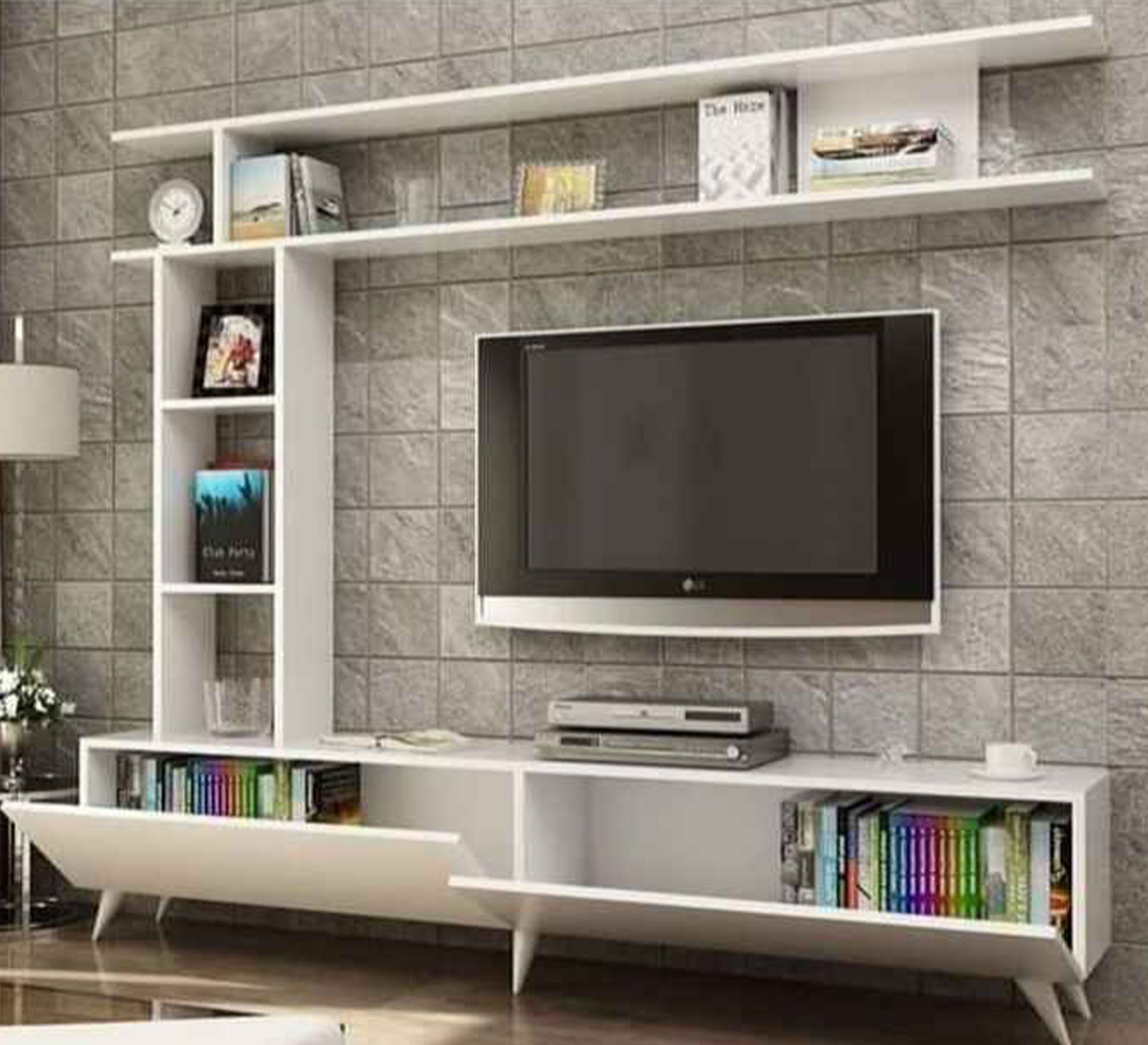 Integrated TV Unit: Stylish, Functional, Modern - Vitrine Furniture - Furniture
