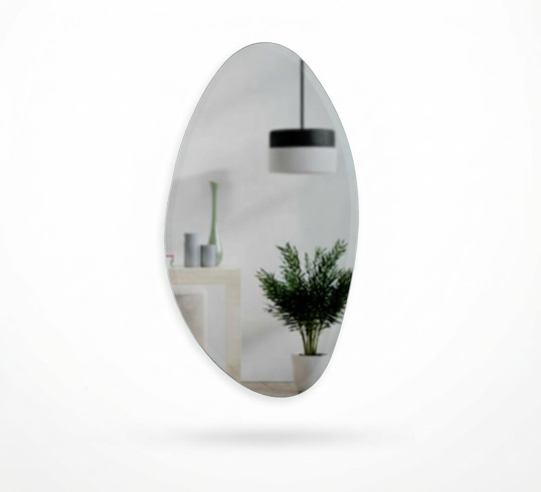 Irregular oval wall mirror - Vitrine Furniture - Mirrors