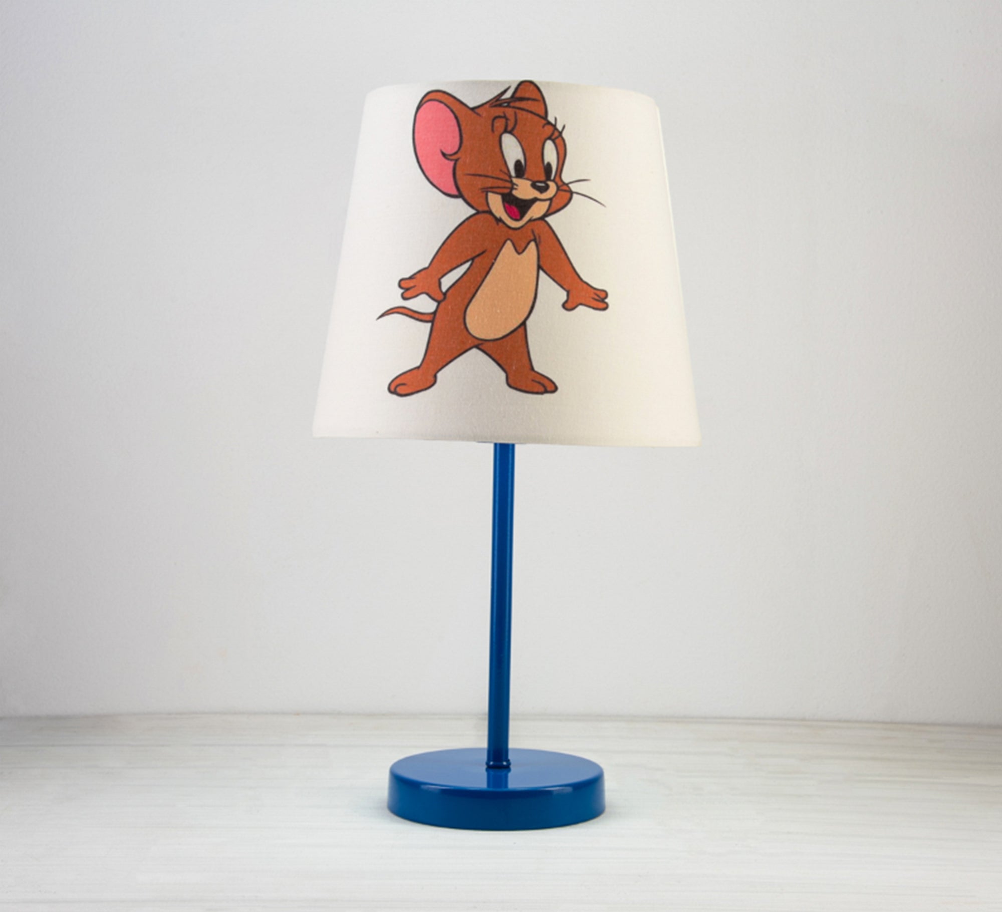 Jerry Lamp: Joy, Light, Decor, Kids with Blue Base - Vitrine Furniture - Lighting