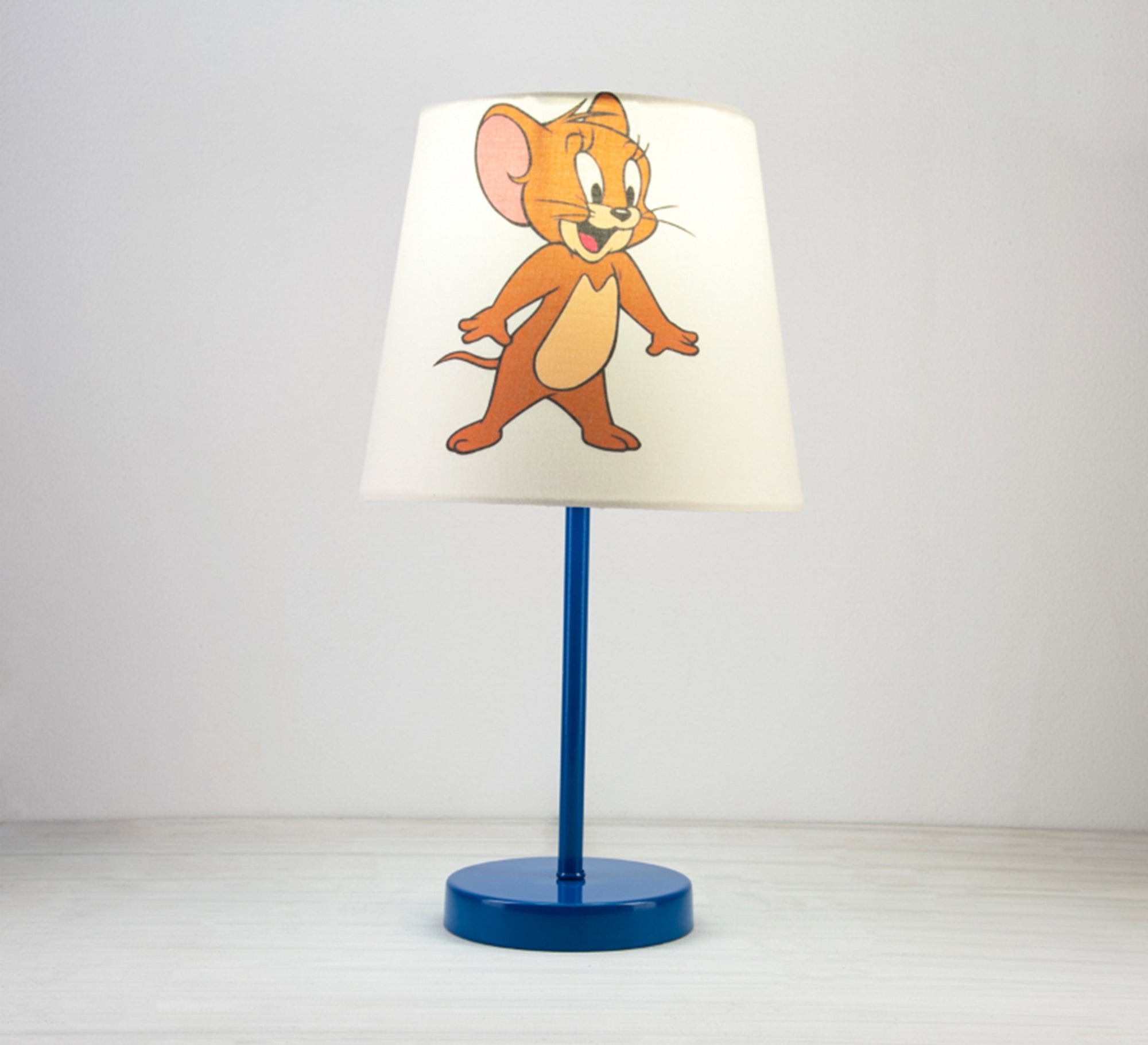 Jerry Lamp: Joy, Light, Decor, Kids with Blue Base - Vitrine Furniture - Lighting