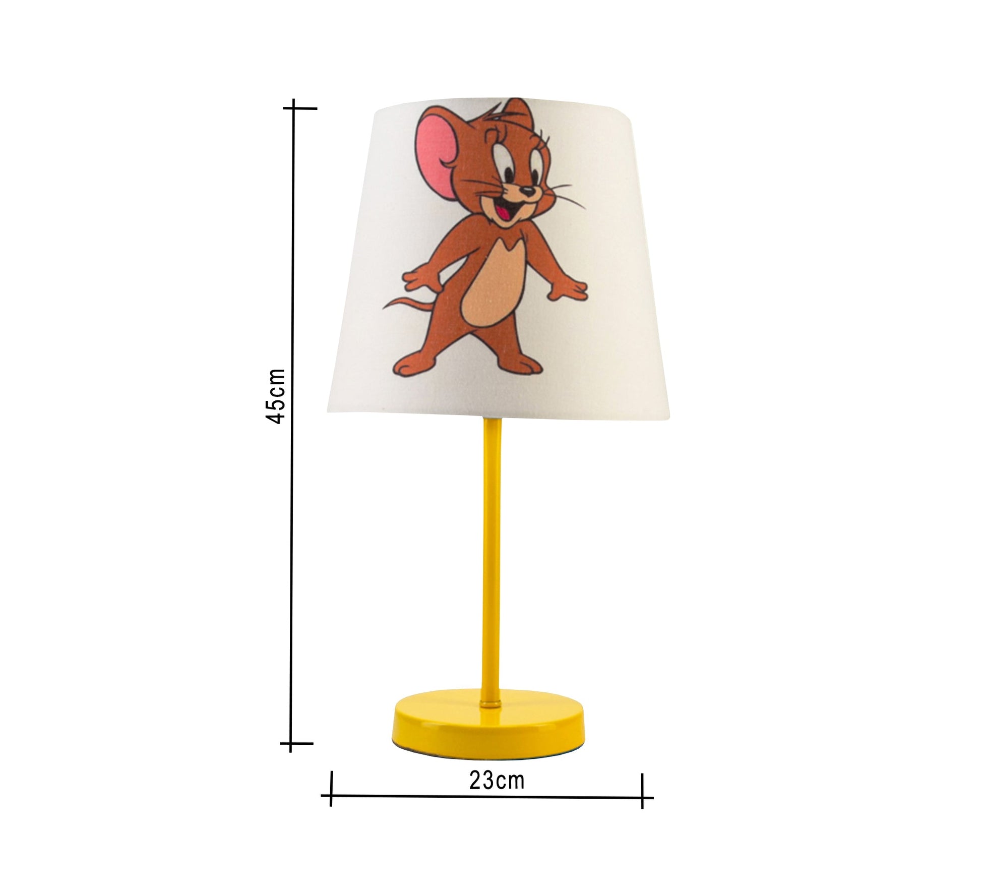 Jerry Lamp: Joy, Light, Decor, Kids with Gold Base - Vitrine Furniture - Lighting