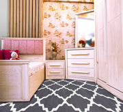Junior bedroom with beige wood grain - Vitrine Furniture - Kids Rooms