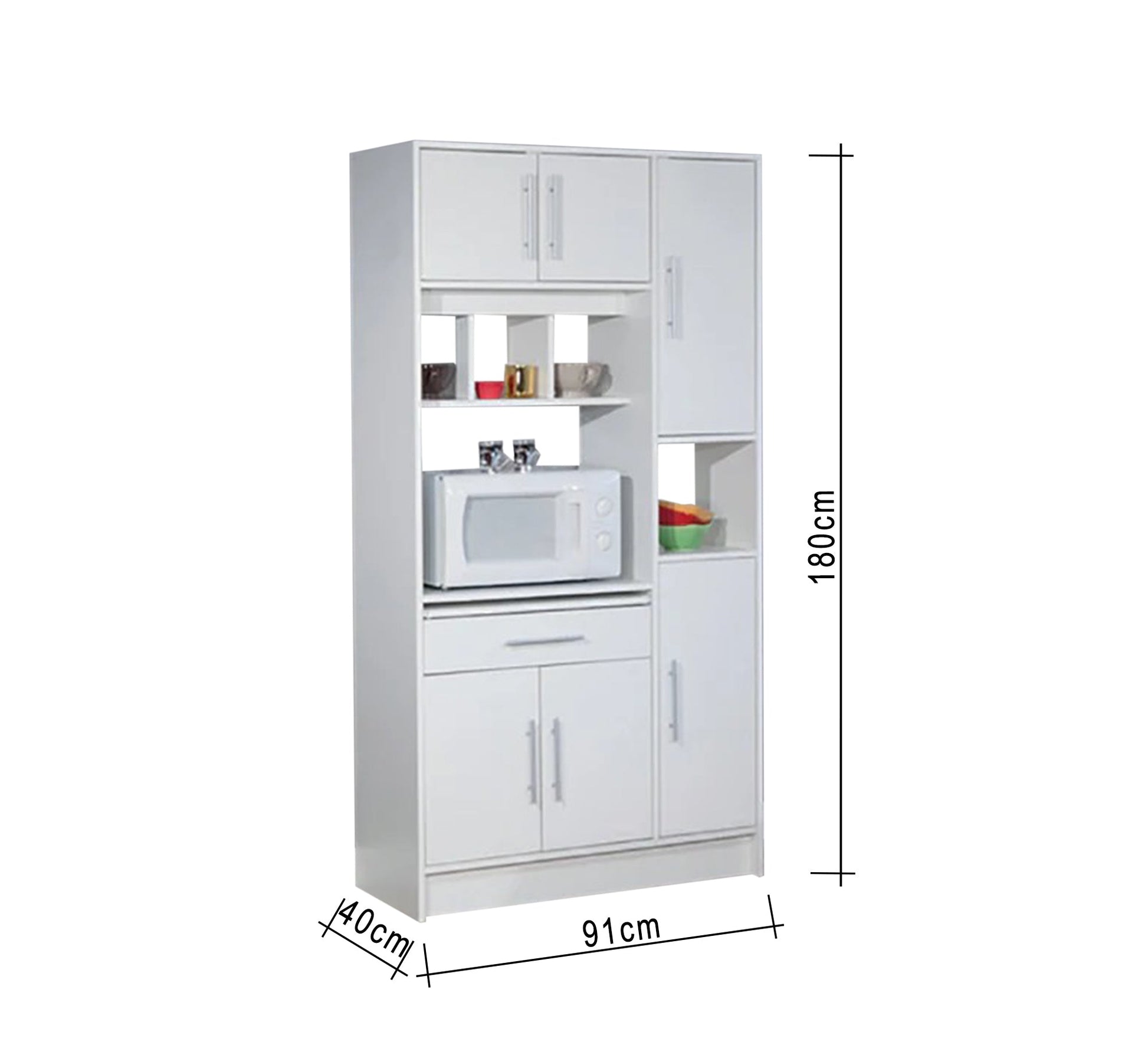 Kitchen storage unit 91 cm - Vitrine Furniture - Furniture