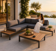 L-Shaped Corner Bracket, Durable Steel Reinforcement - Vitrine Furniture - Outdoor Dining Sets