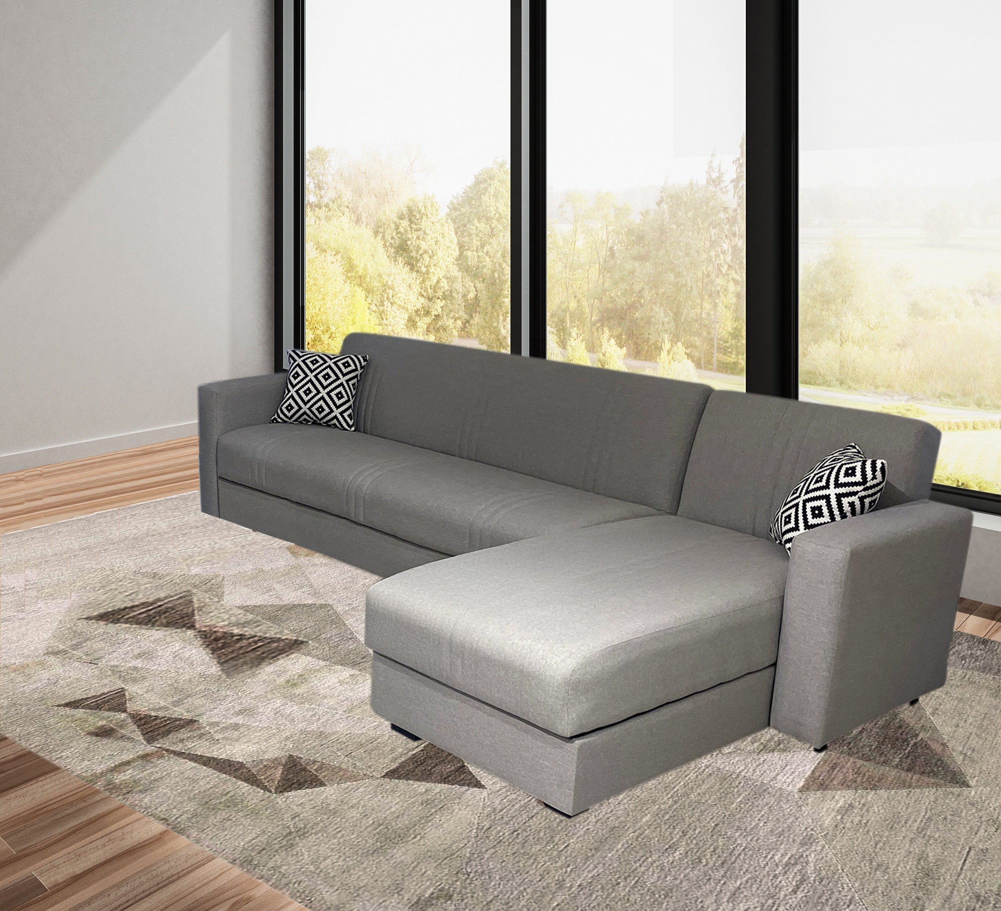 L - Shaped Corner: Versatile Multi - Storage Solution - Vitrine Furniture - Furniture