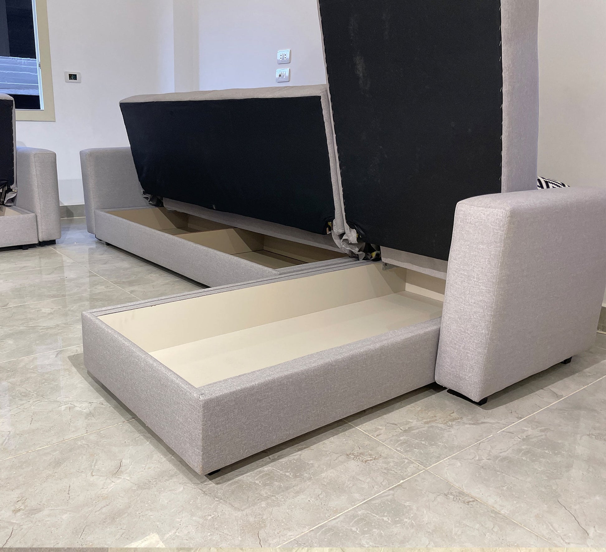 L - Shaped Corner: Versatile Multi - Storage Solution - Vitrine Furniture - Furniture