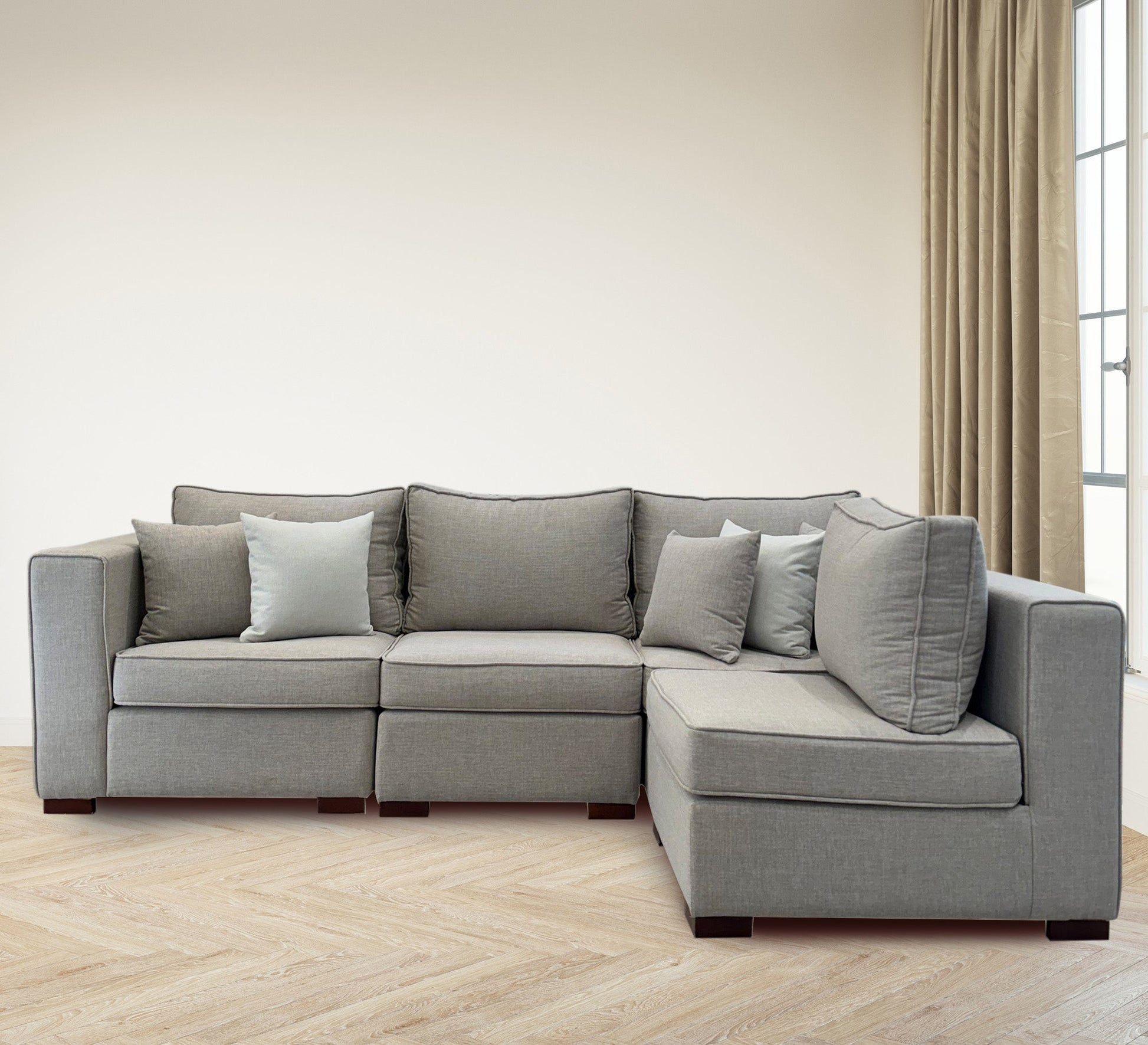 L - shaped sectional corner - Vitrine Furniture - Furniture