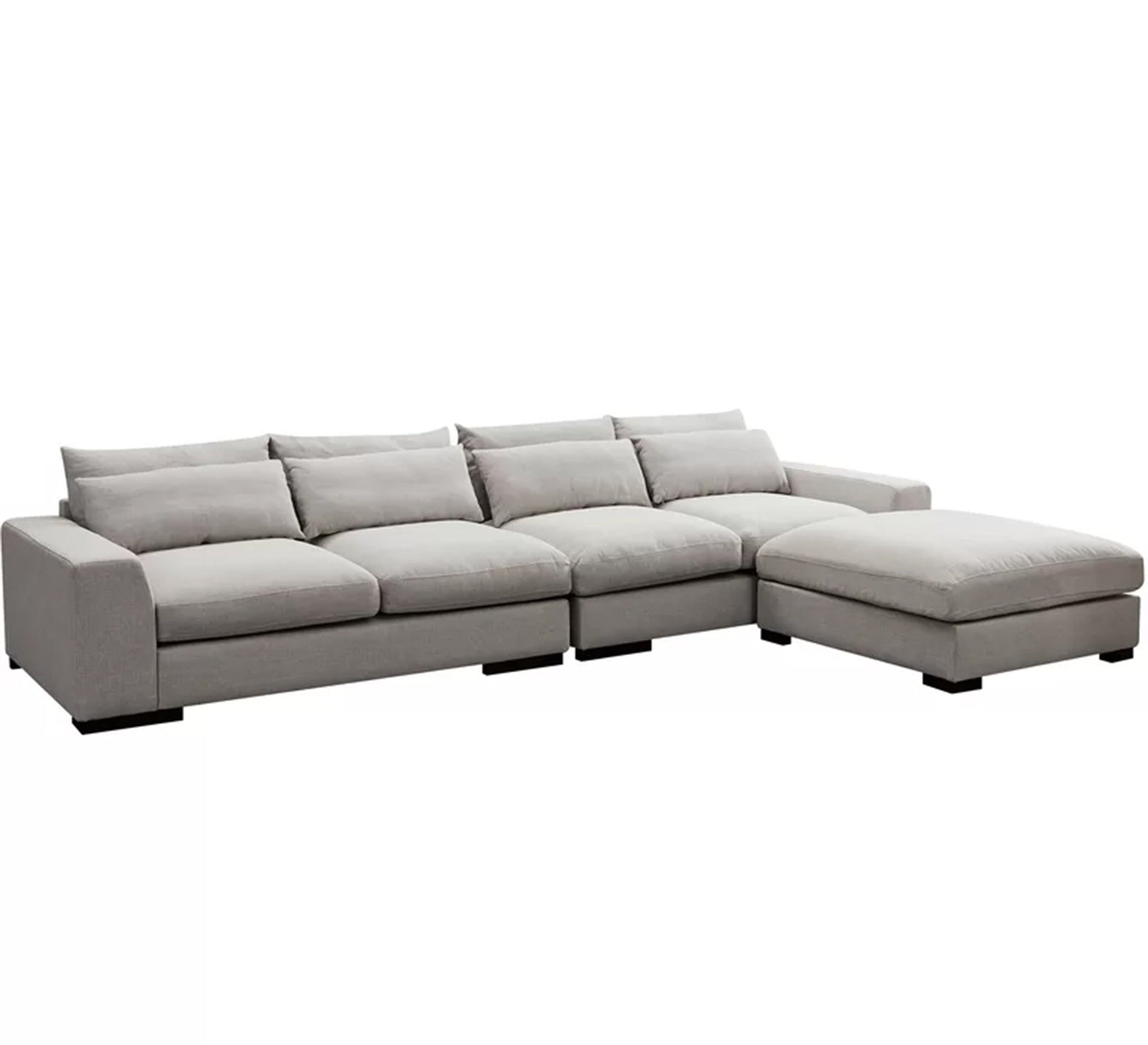 L - Shaped Sectional: Modern Comfort & Style - Vitrine Furniture - L - shape sofa set