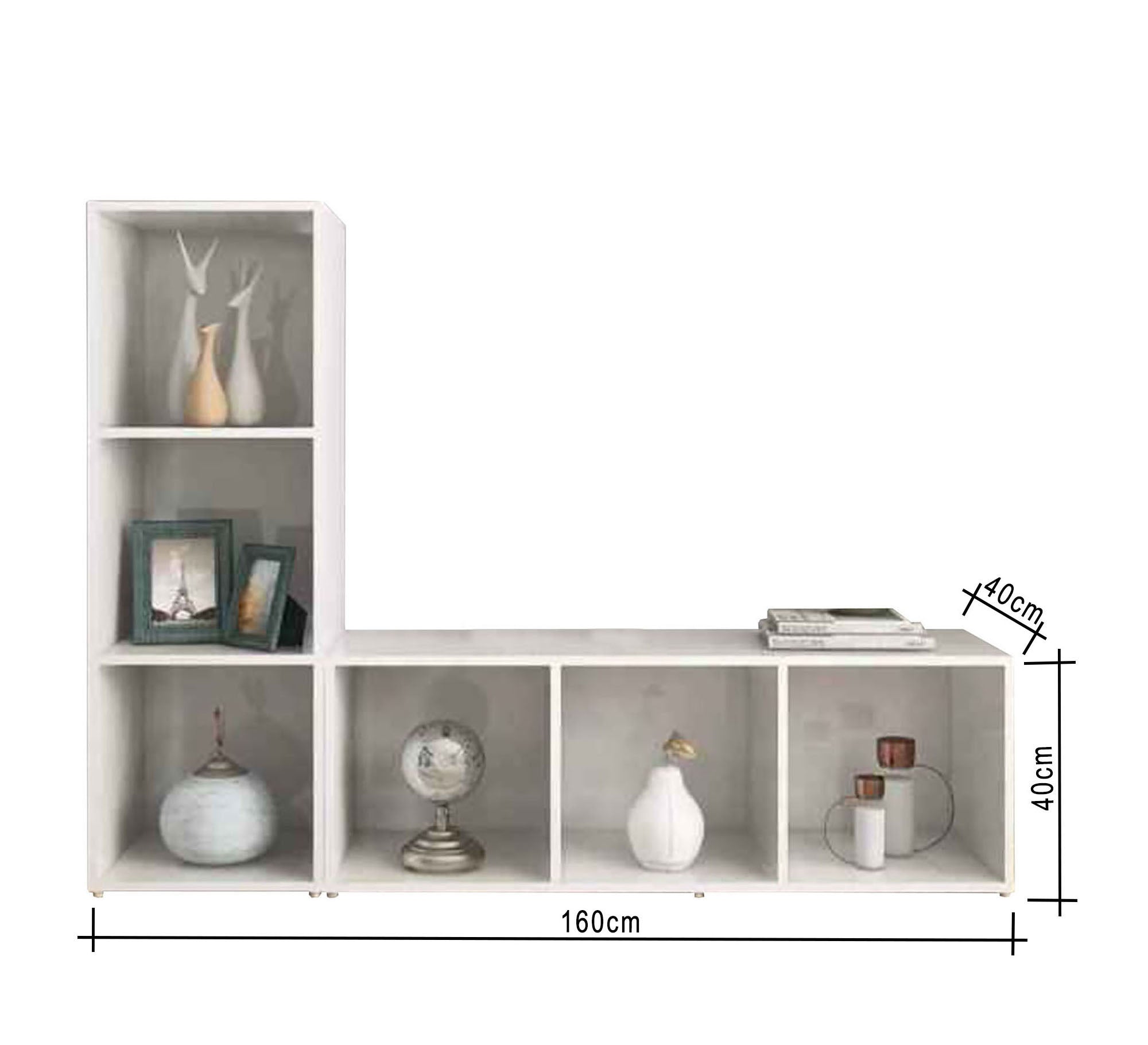 L shaped TV unit - Vitrine Furniture - Furniture