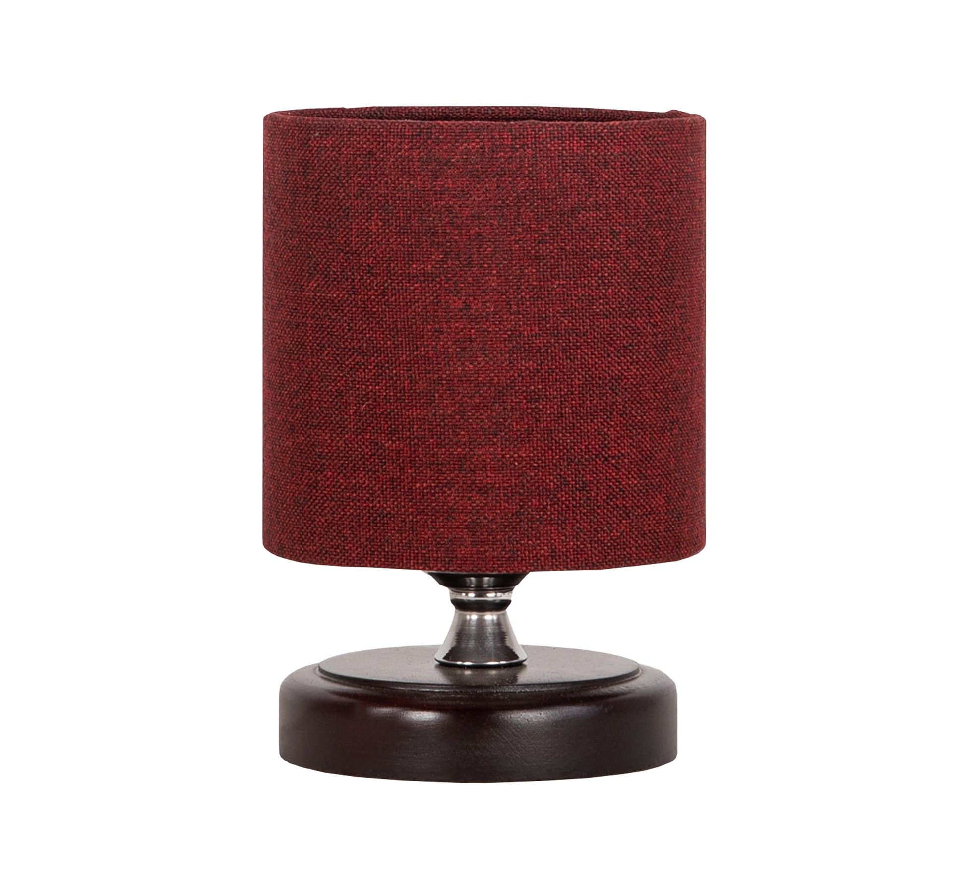 Lampshade with a distinctive burgundy cover - Vitrine Furniture - Lighting