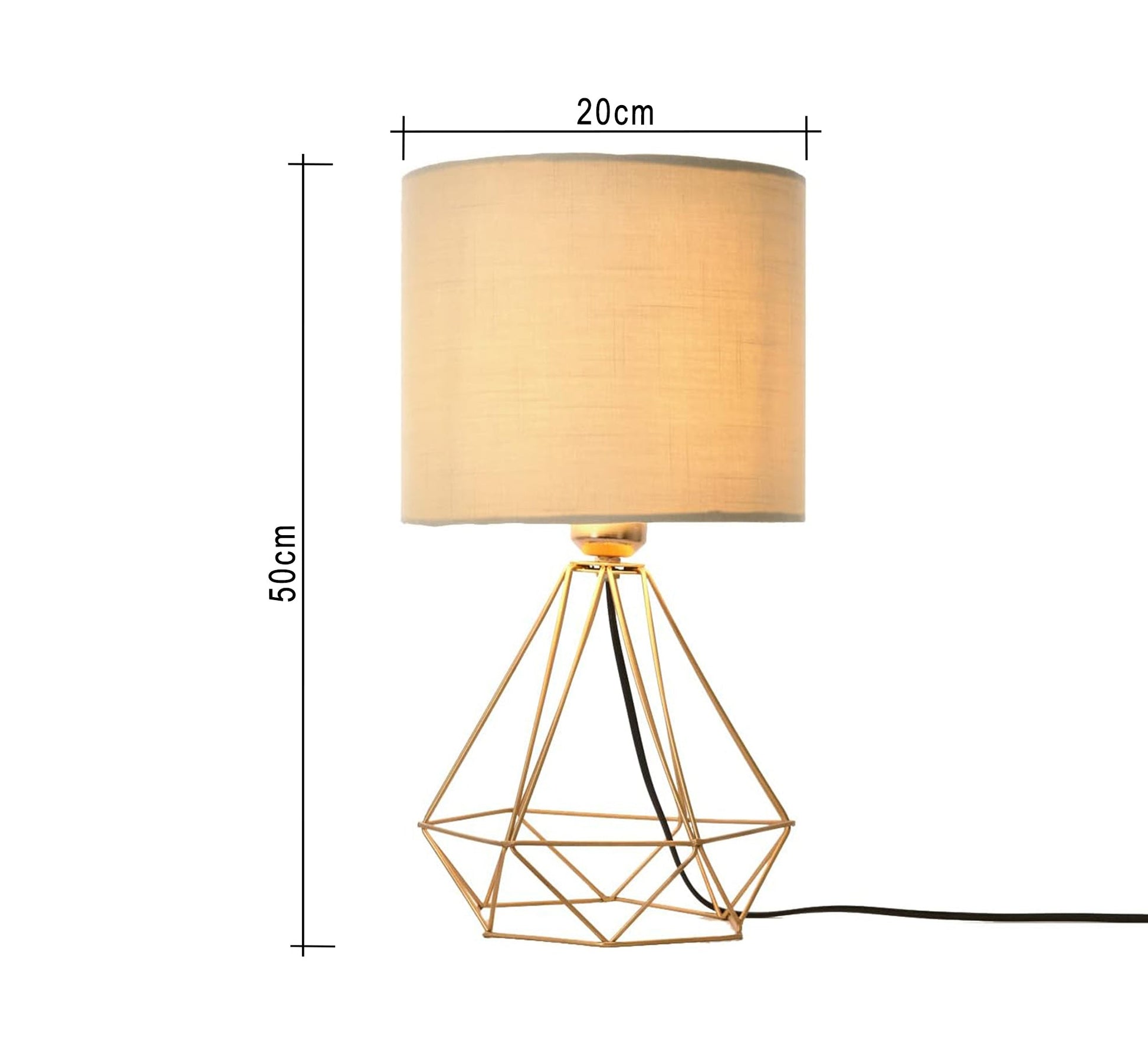 Lampshade with a hollow conical cage pole - Vitrine Furniture - Lighting