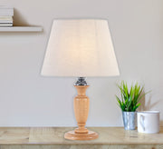 Lampshade with wooden pole - Vitrine Furniture - Lighting