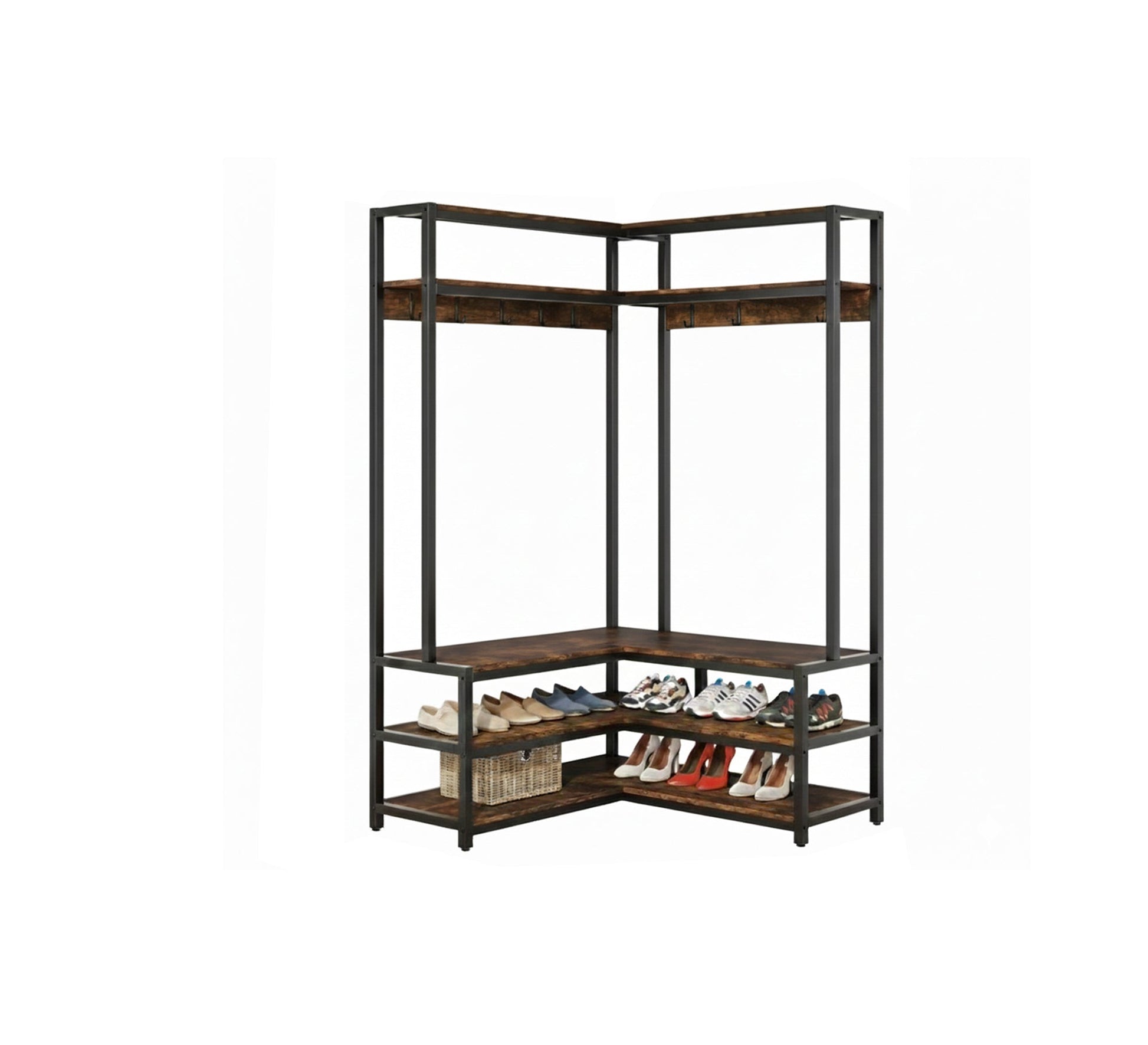 Large corner organizer for entrances and hallways - Vitrine Furniture - Furniture