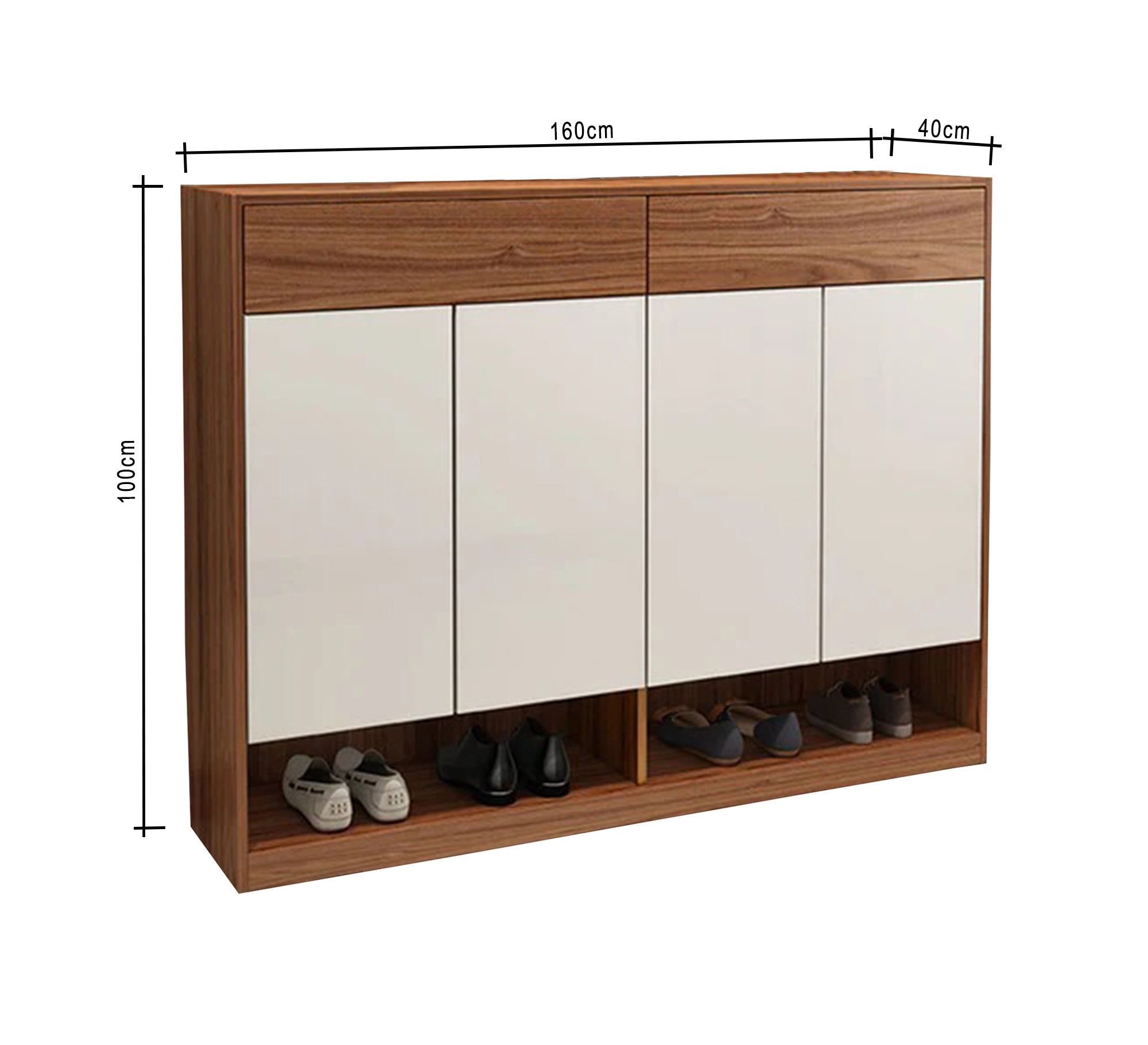 Large family Shoe rack - Vitrine Furniture - Furniture