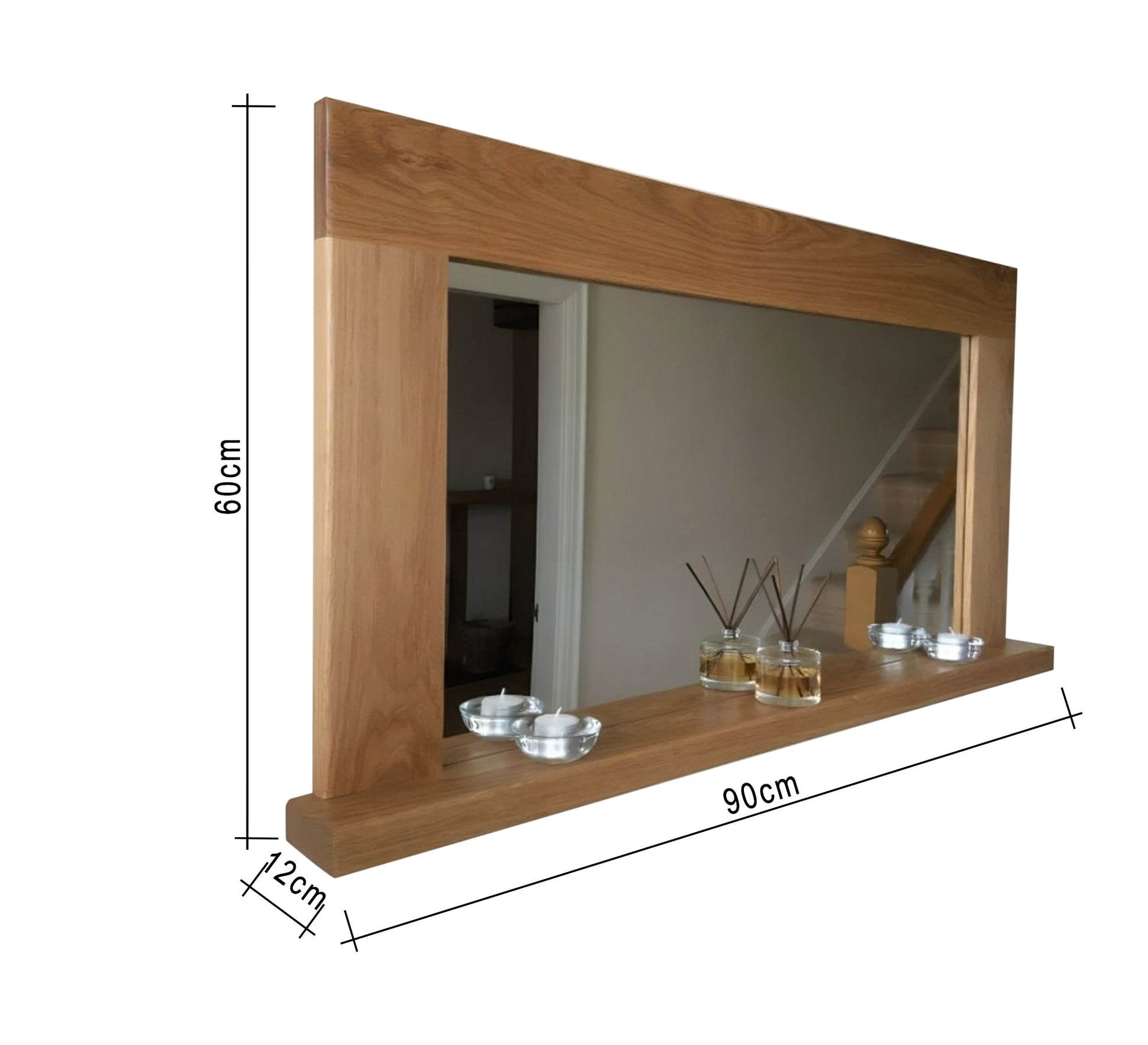 Large, rectangular entryway mirror - Vitrine Furniture - Décor