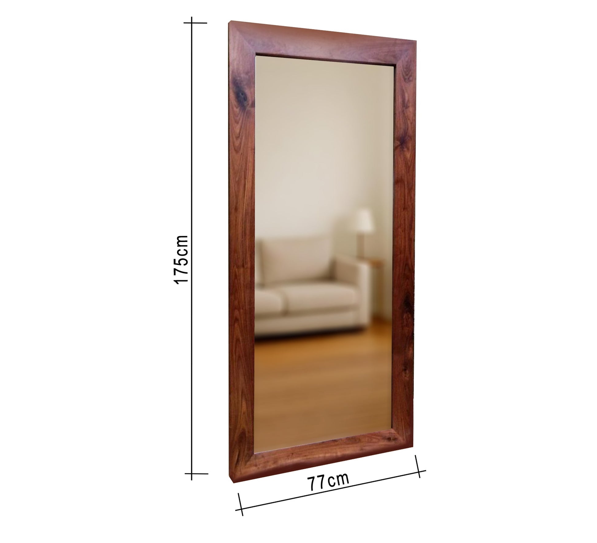 Large rectangular mirror for the reception area - Vitrine Furniture - Décor