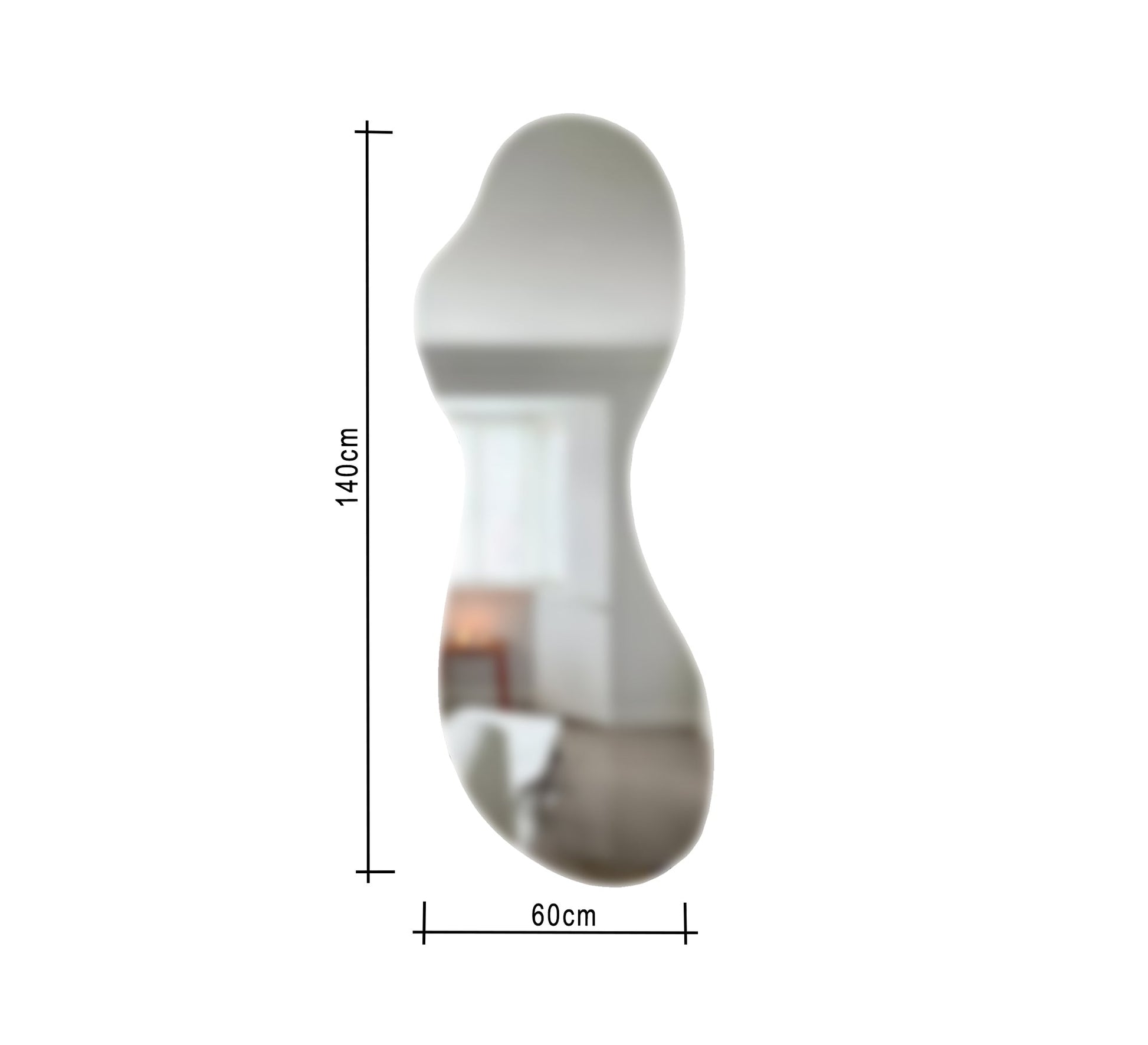Large zigzag mirror - Vitrine Furniture - Décor