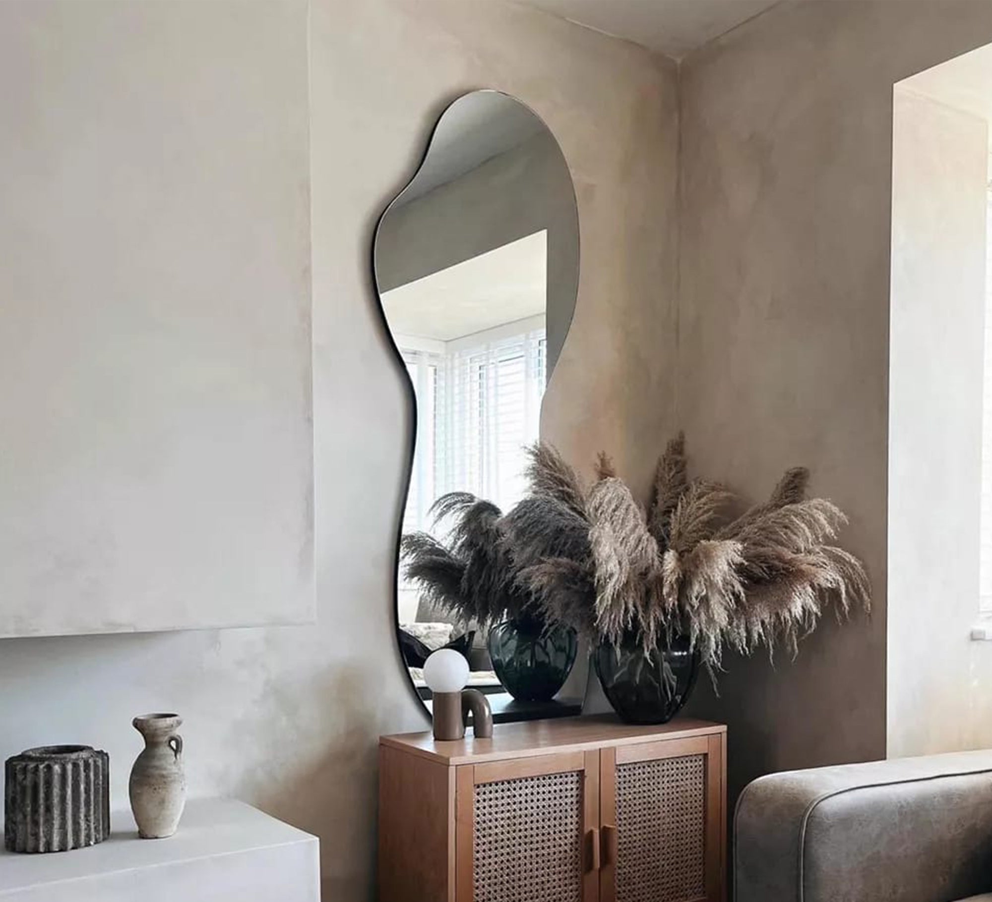 Large zigzag mirror - Vitrine Furniture - Décor