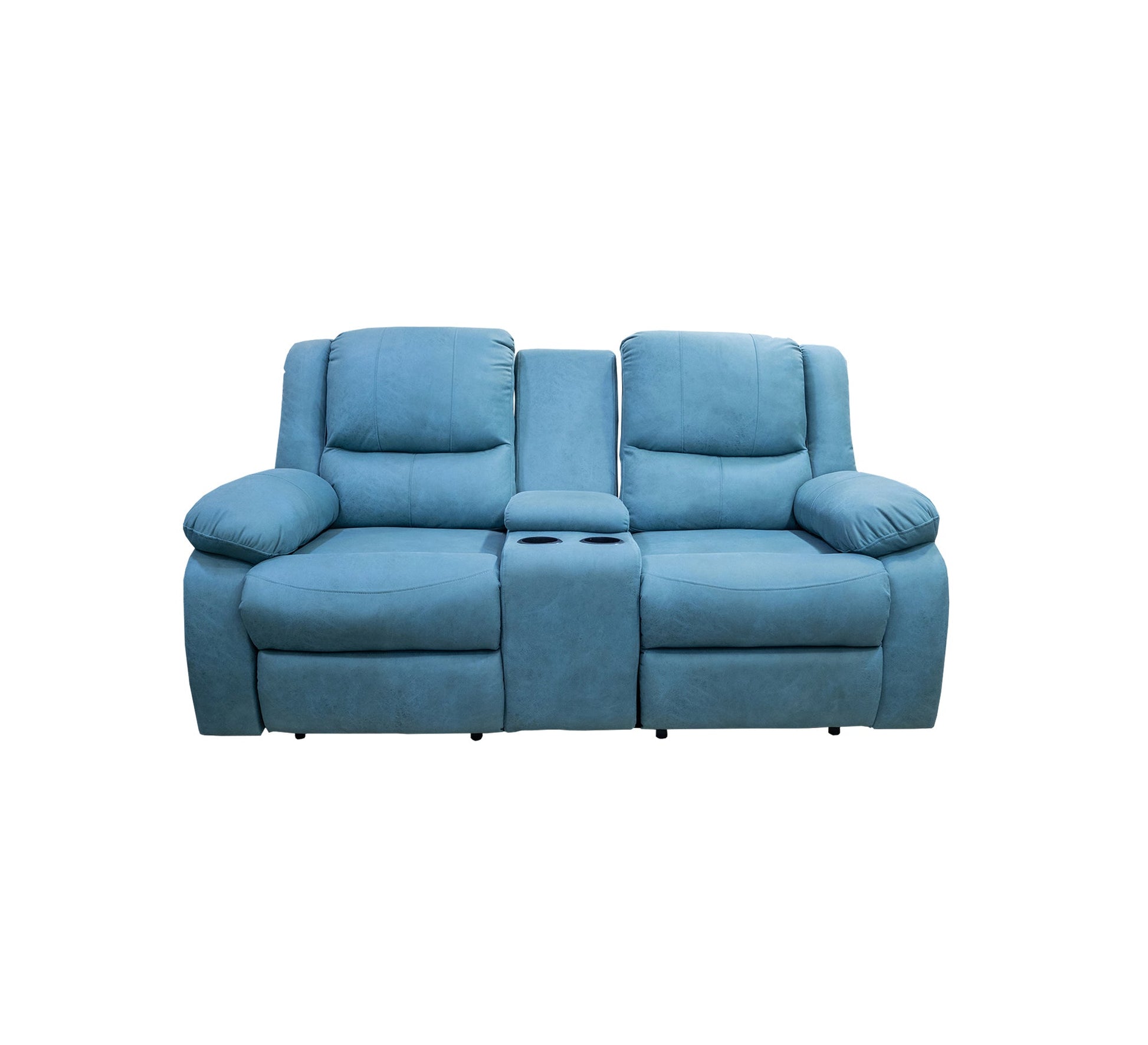 Lazy Boy Dream Recliners: Cozy Light Blue Sofas - Vitrine Furniture - Lazyboy Set