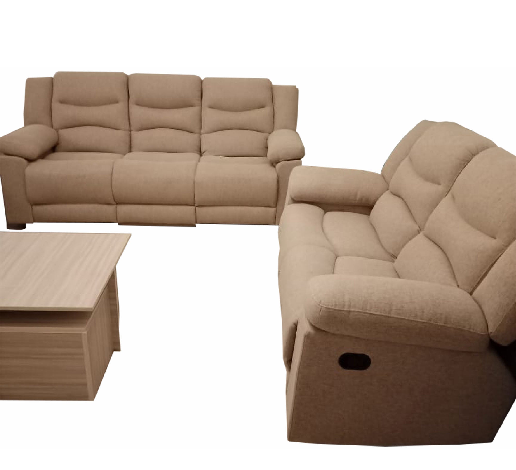 Lazy Boy living room with multiple mechanisms - Vitrine Furniture - Lazyboy Set