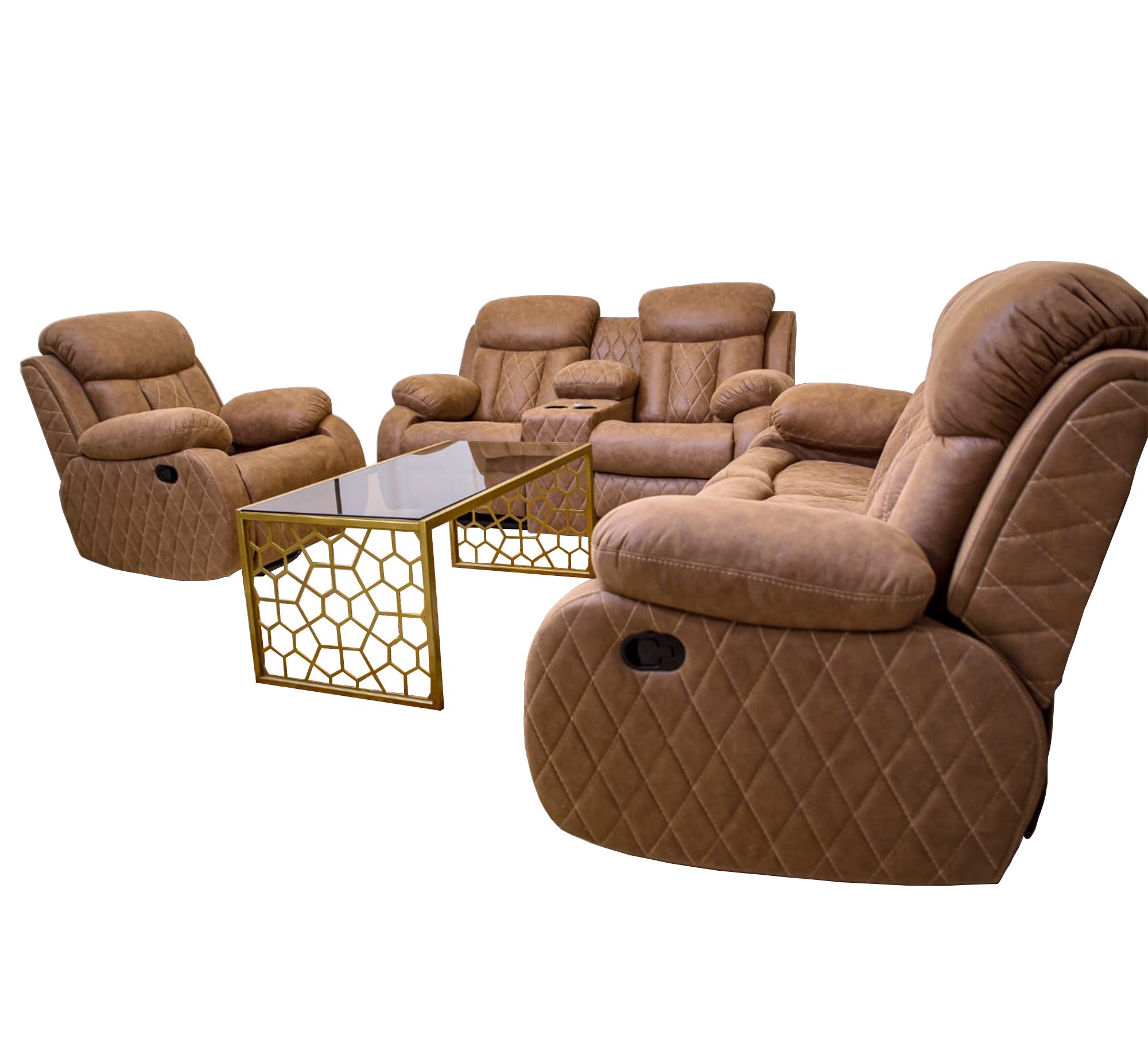 Lazy Boy Set, Ultimate Comfort & Style - Vitrine Furniture - Lazyboy Set