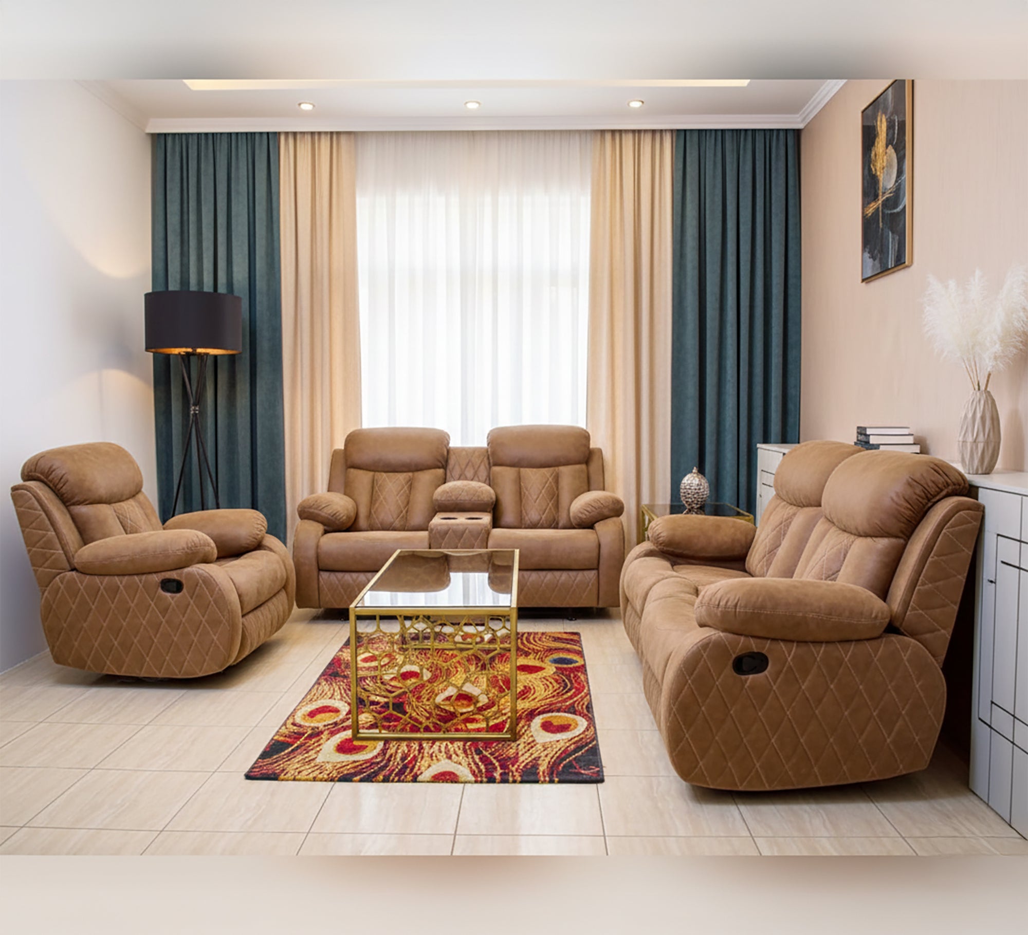 Lazy Boy Set, Ultimate Comfort & Style - Vitrine Furniture - Lazyboy Set